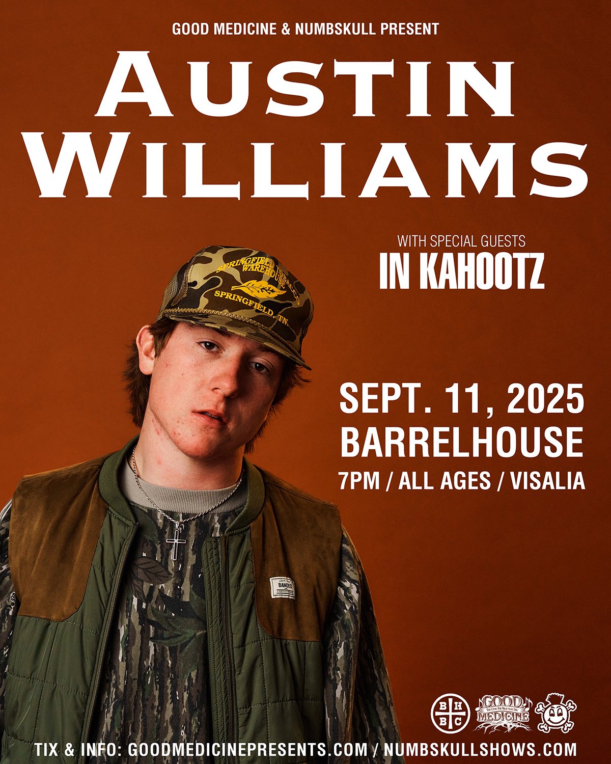 Good Medicine Presents: Austin Williams with special guests In Kahootz