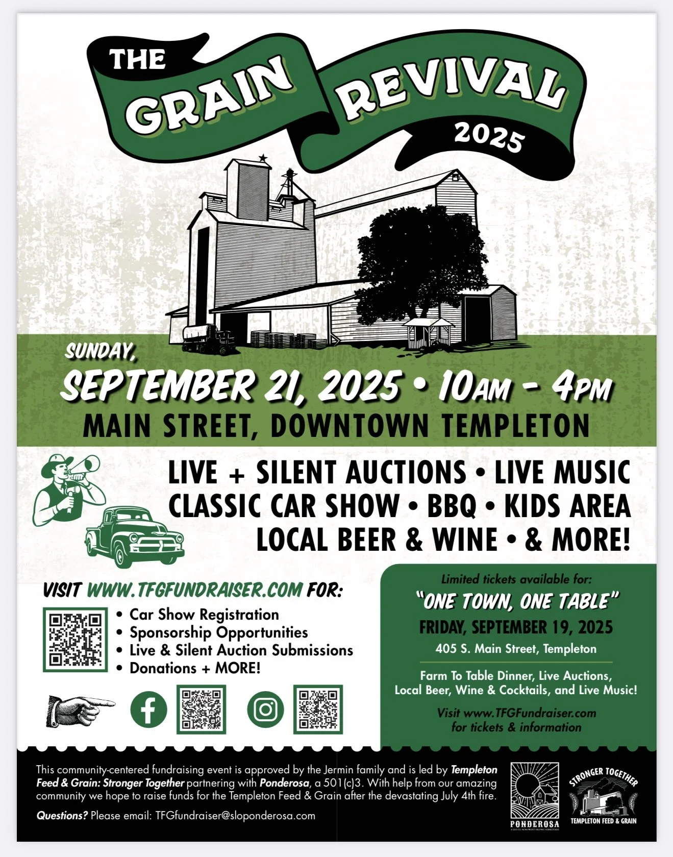Templeton Feed & Grain: Grain Revival Fundrasier