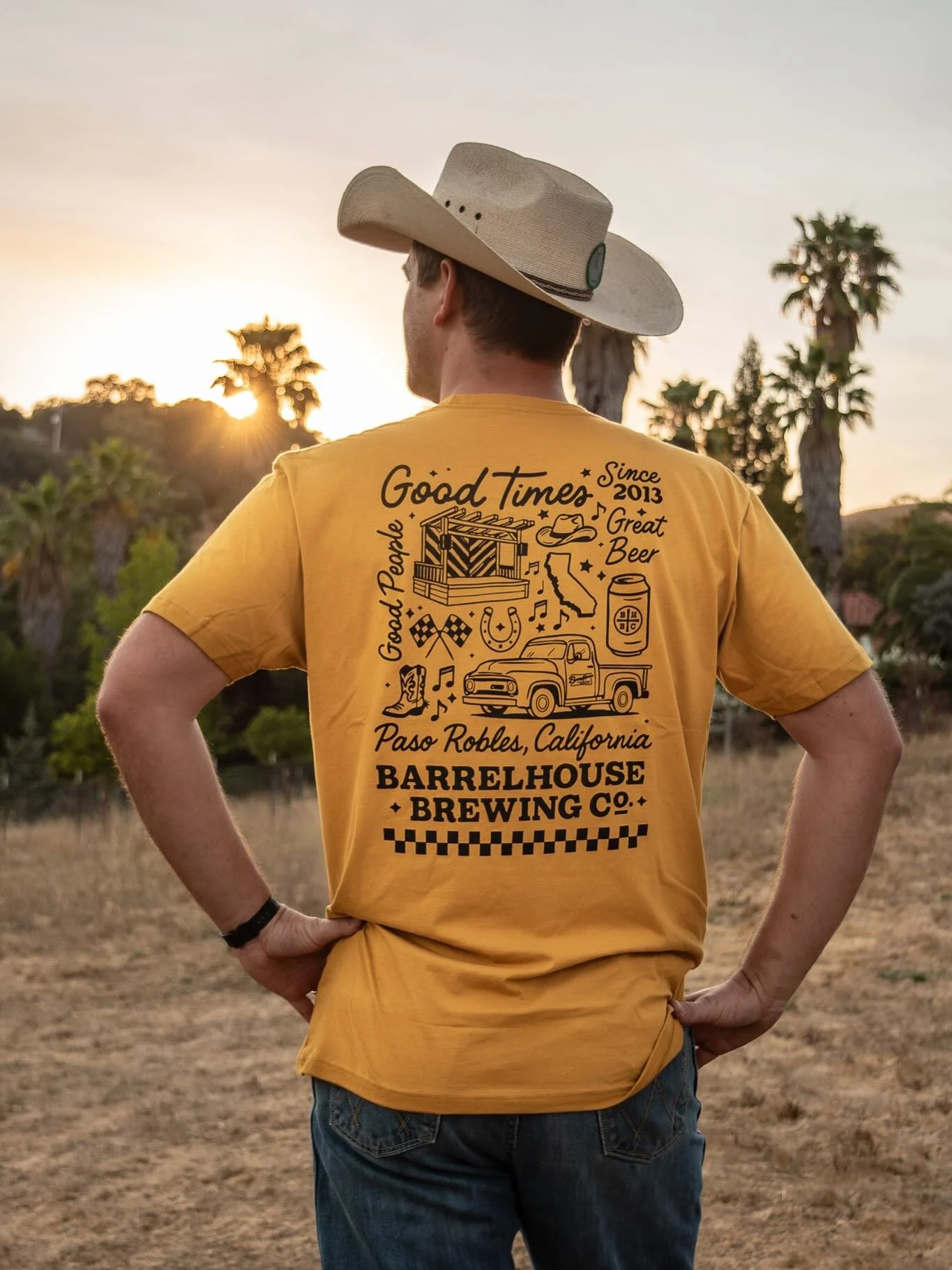 Some things just belong together: cold beer, good company, and gear that actually gets it. 🍺 
The Collection Tee isn&rsquo;t just a shirt, it&rsquo;s everything BarrelHouse stands for: the laughs, the pours, the good times wherever you wear it. Laye