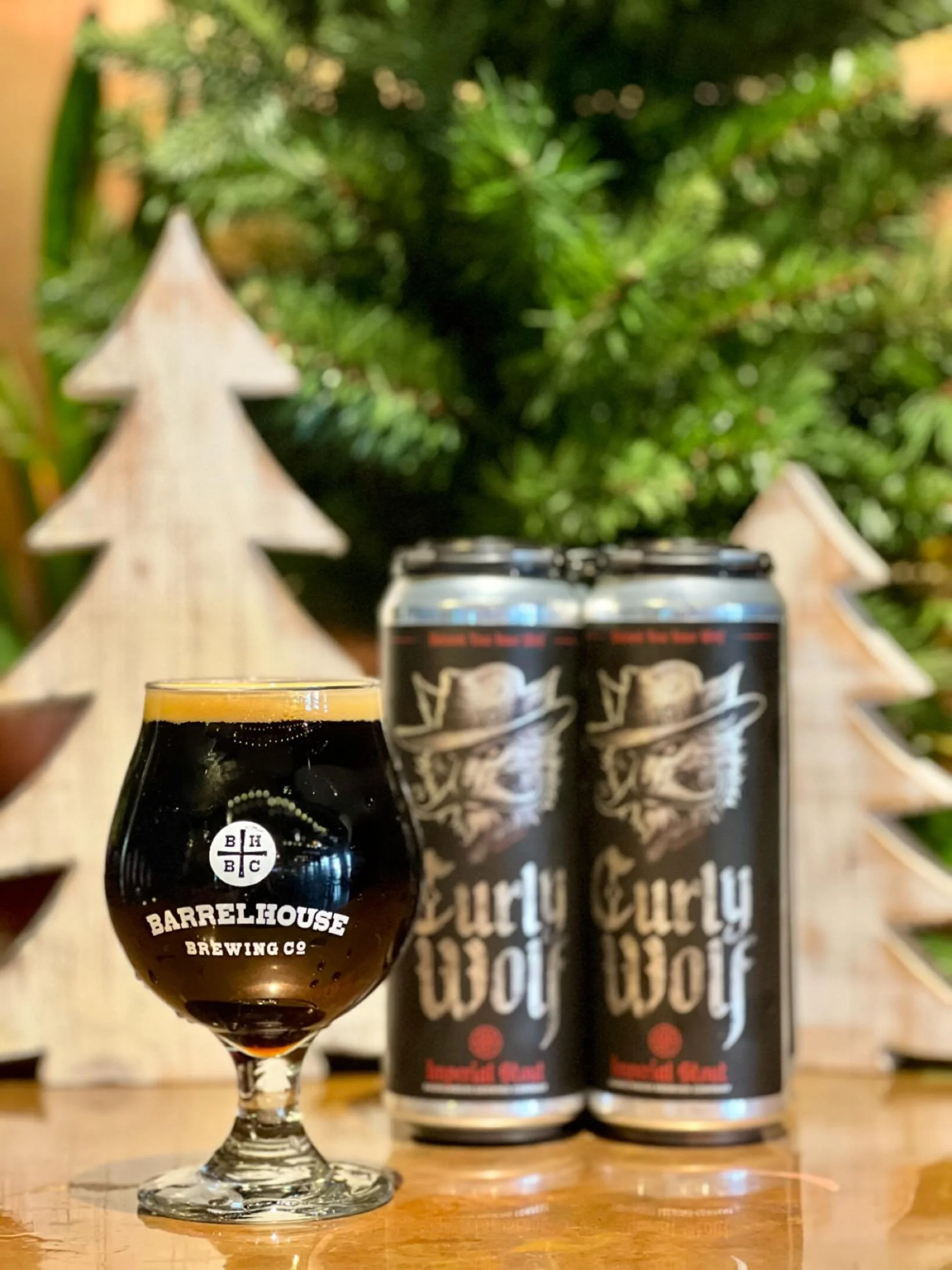 Curly Wolf Imperial Stout 🐺
Unleash the Beast&hellip;.
Stout lovers this is your moment 
Our Vanilla infused coffee stout is perfect 
for this holiday season ☕️
Try it on draft today &amp; take home a pack 
to keep the good times rolling✨
See ya soo