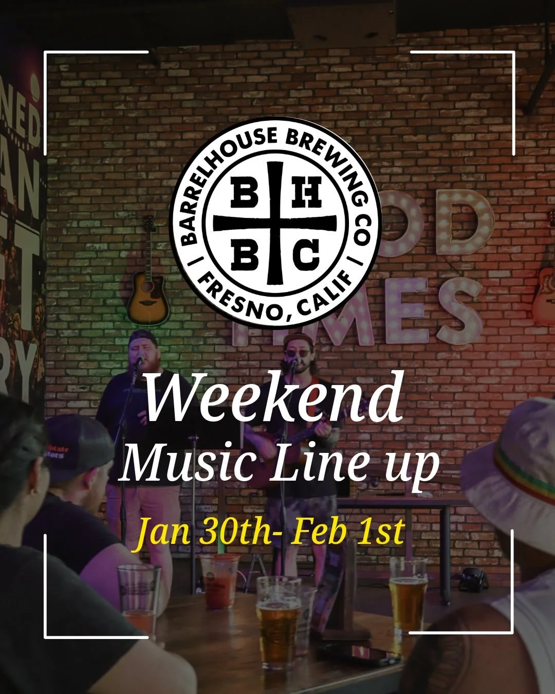 Weekend plans ✅

Come by for Live Music &amp; Great Beer all weekend!!
See ya soon!
Cheers🍻
#goodpeoplegoodtimesgreatbeer