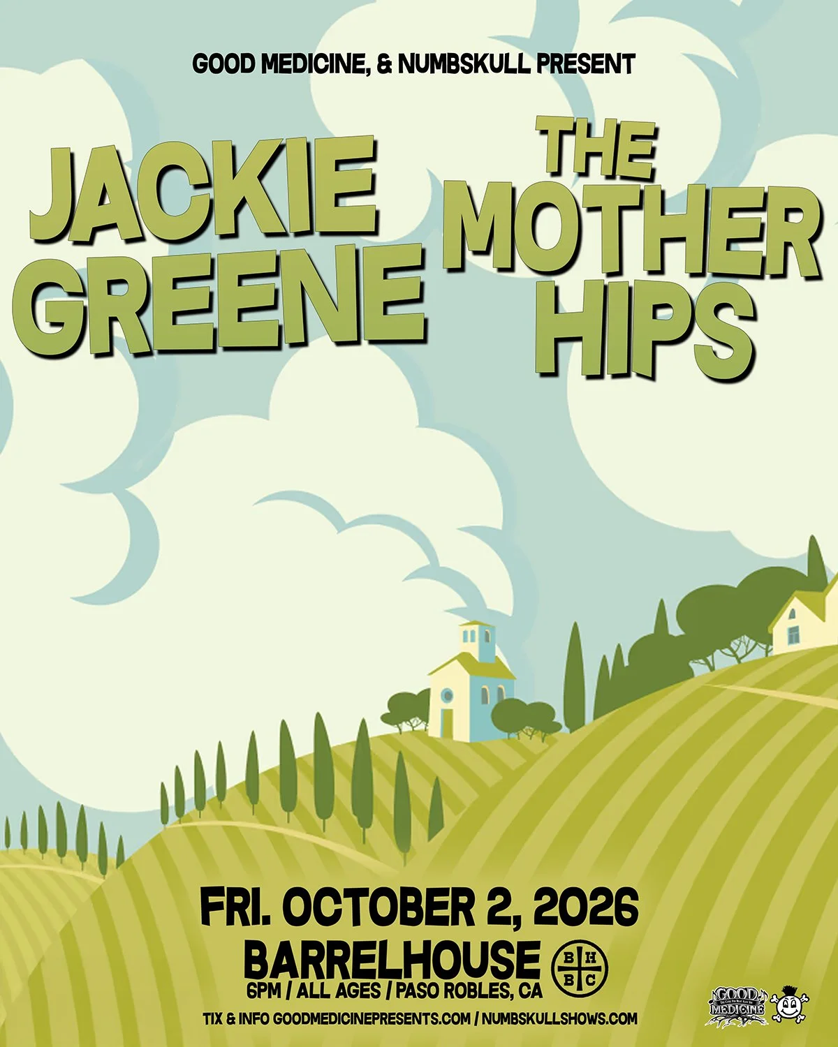Amphitheater Concert: Jackie Green and The Mother Hips
