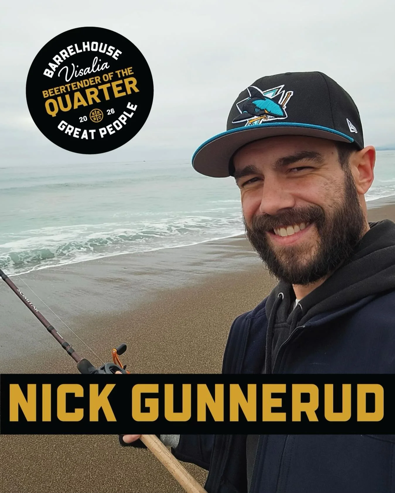 Congratulations, Nick, on being named Employee of the Quarter&mdash;for the second time! There&rsquo;s a reason you&rsquo;ve earned this recognition again! 

Thank you for being part of Barrelhouse for nine years, all the way back to our grand openin