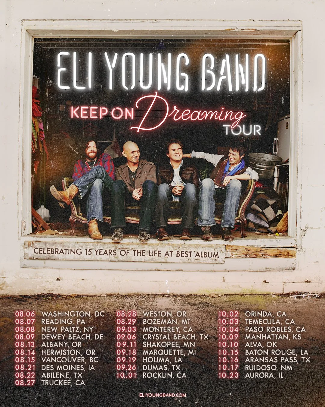 Amphitheater Concert: Eli Young Band