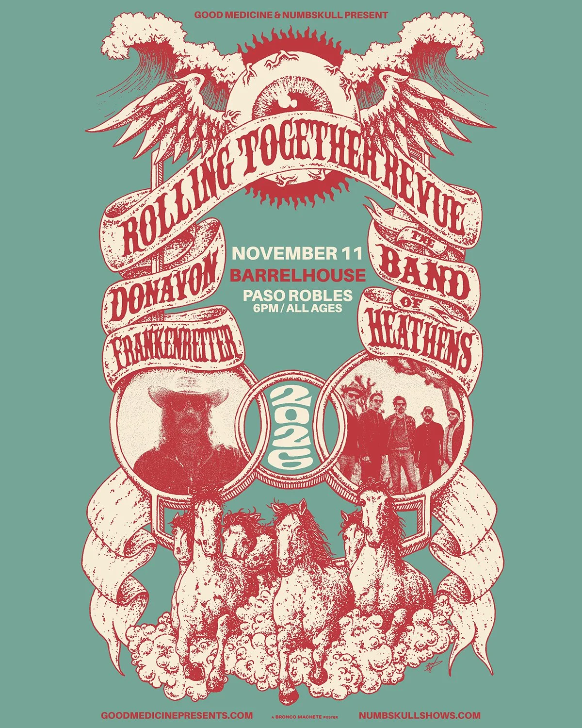 Amphitheater Concert: Donavon Frankenreiter & The Band of Heathens