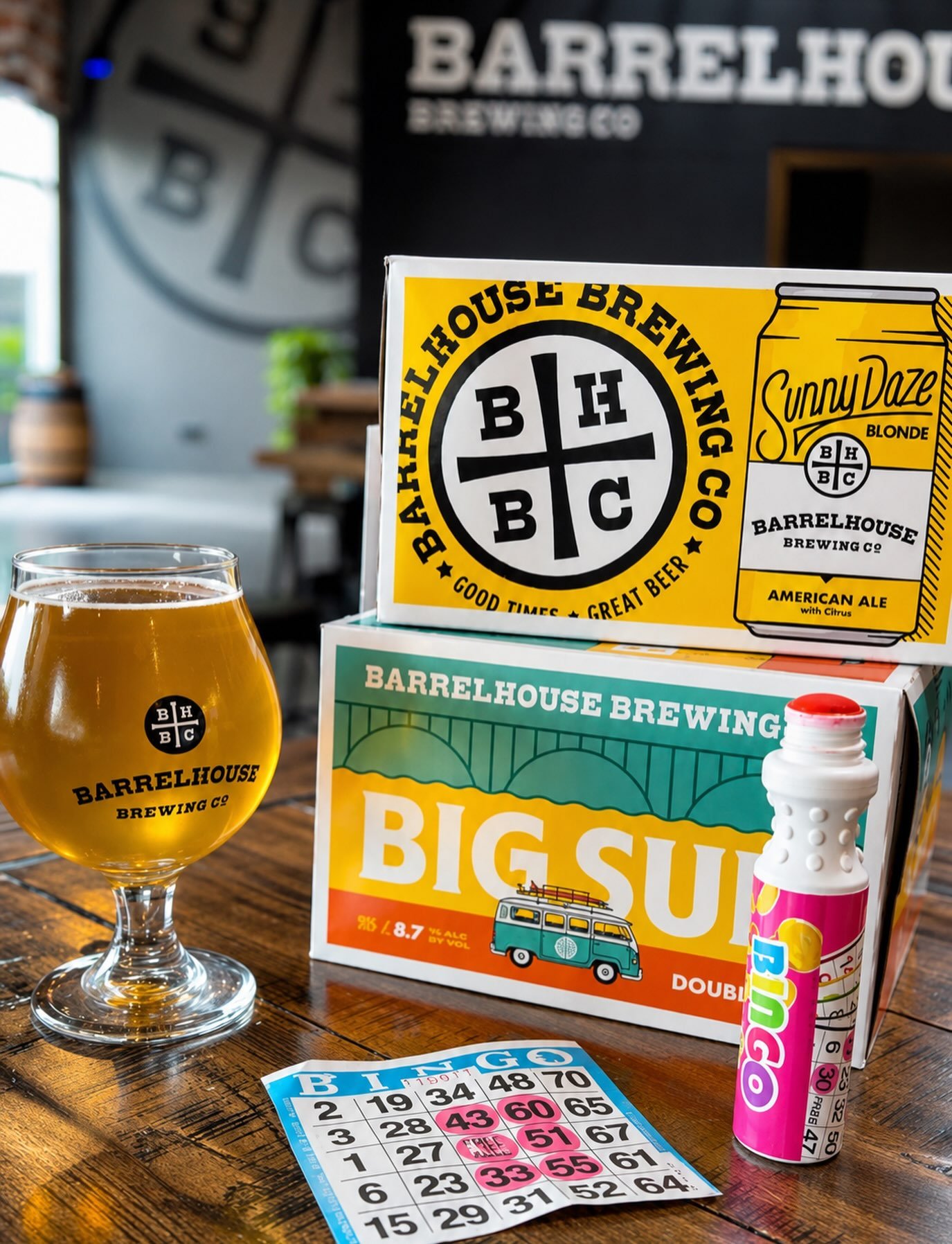 Bingo Night is back tonight at BarrelHouse! 🍻

Join us every Wednesday for a fun night of FREE bingo, cold beer, delicious food, and prizes up for grabs. Bring your friends, bring the family&mdash;it&rsquo;s all ages and everyone is welcome! See you