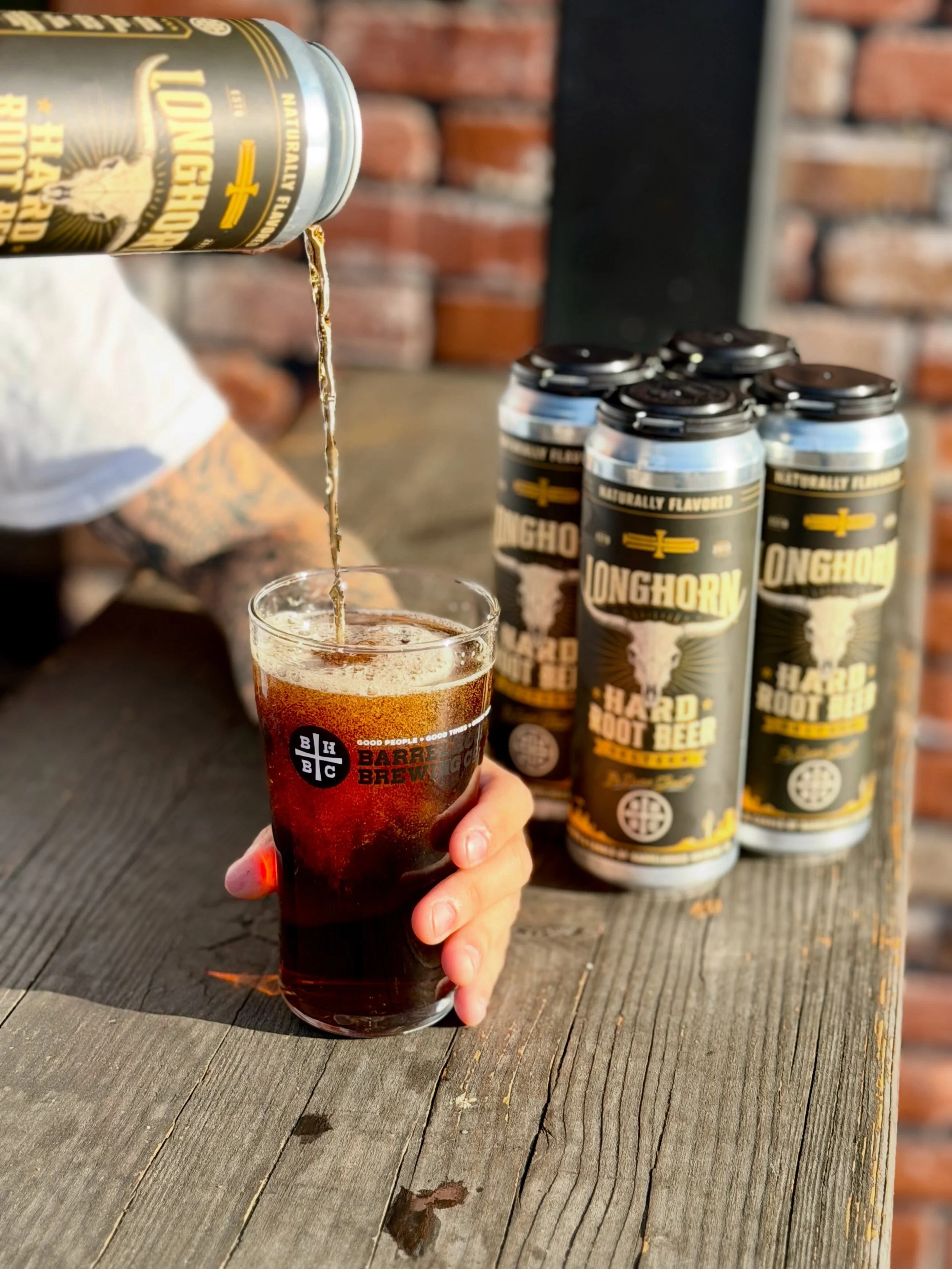 Cowboys drink Hard Root Beer⚡️

Join us this weekend for fresh pours, live music, &amp; good times! 
Don&rsquo;t forget to grab a pack to keep the good times rolling! 🍻
Cheers!
#goodpeoplegoodtimesgreatbeer
