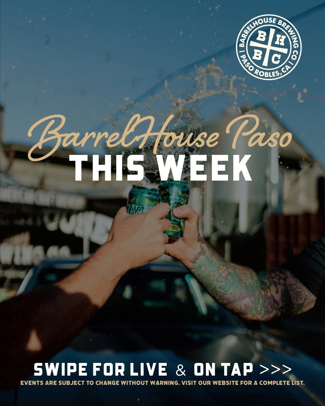 One big weekend down. Another stacked one coming up. 🍺

Oktoberfest is still rolling in Munich, and we&rsquo;ve got no reason to call it early around here. Sound Czech, M&auml;rzen Lager and Hefeweizen are still flowing, plus $15 gets you a stein, a