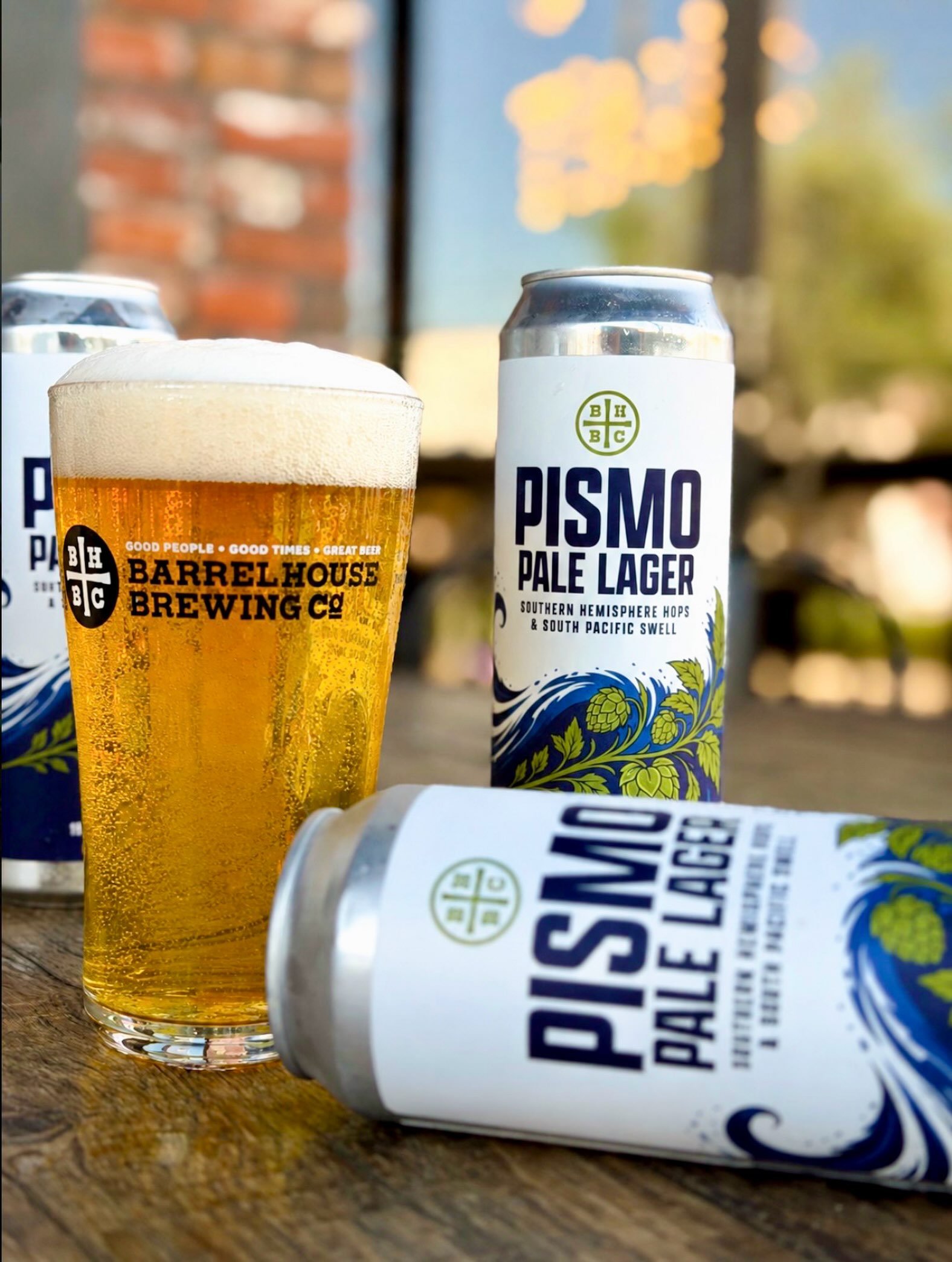 Love it here? Take it with you. 🍺🌊

Pismo Pale Lager is available in 4-packs to grab, chill, and enjoy wherever the weekend takes you.

On tap. In cans. Yours to take home🍻
Don&rsquo;t forget to stay for live music all weekend long✨
Cheers!
#goodp