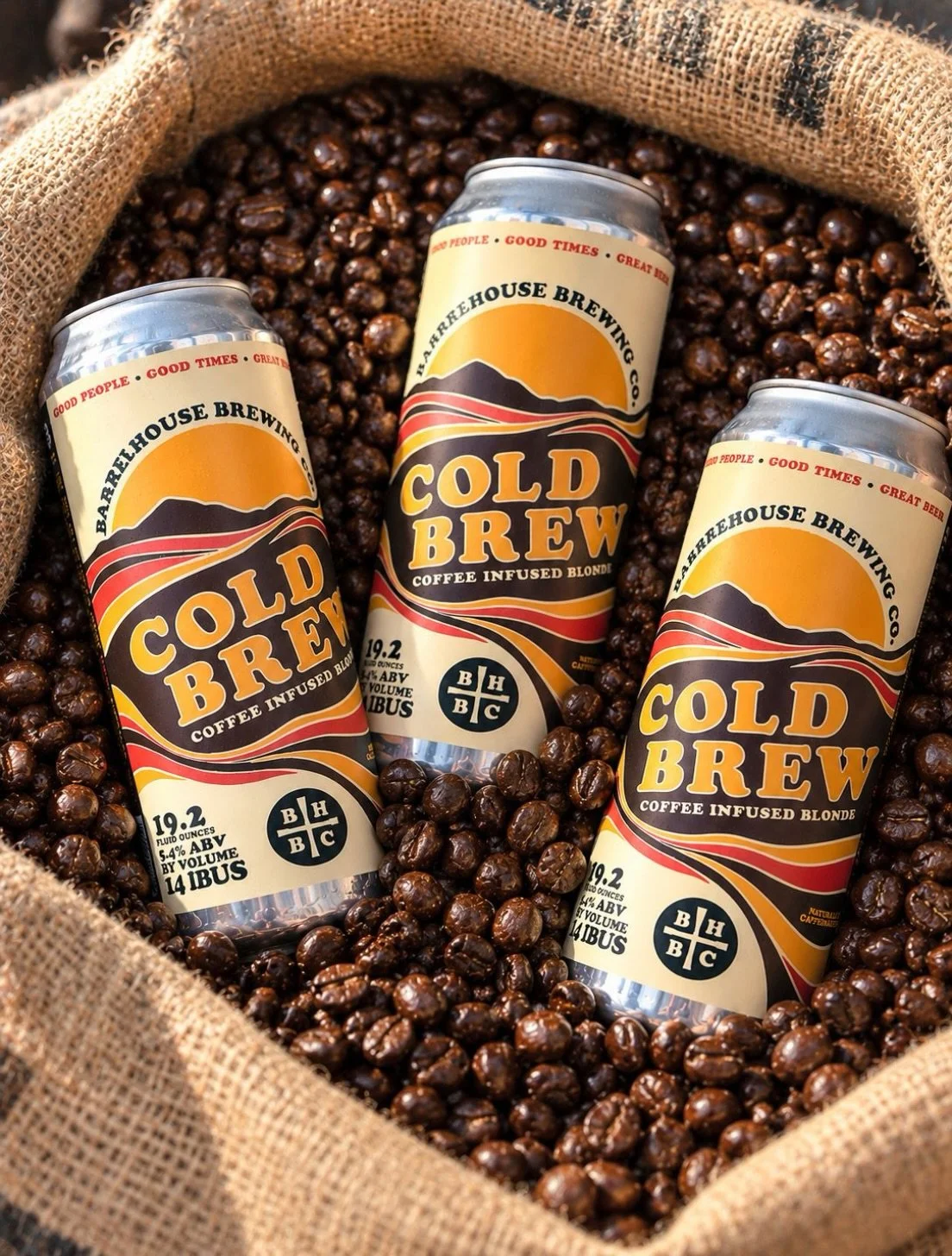 Light in color. Rich in flavor. 🍻☕️

COLD BREW blends a smooth blonde ale with locally roasted cold brew espresso from our friends at Spearhead Coffee in Paso Robles. 

Roasted coffee, vanilla, chocolate and oats deliver a creamy, full-bodied finish