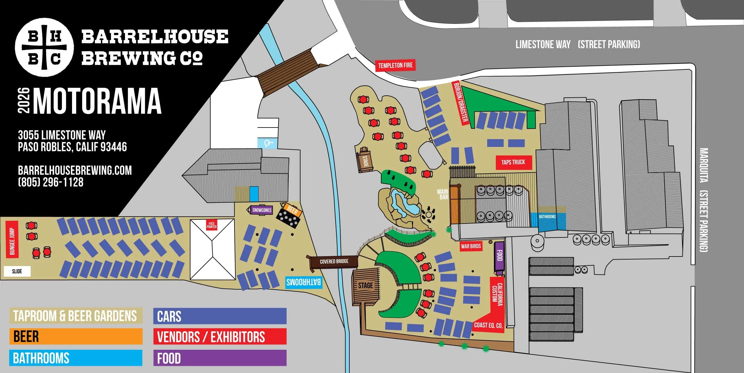 2026 Motorama Layout Map