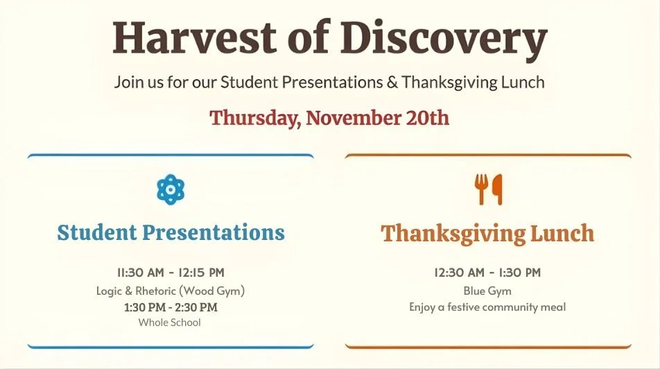 Harvest of Discovery: Celebrating Learning, Gratitude, and Community