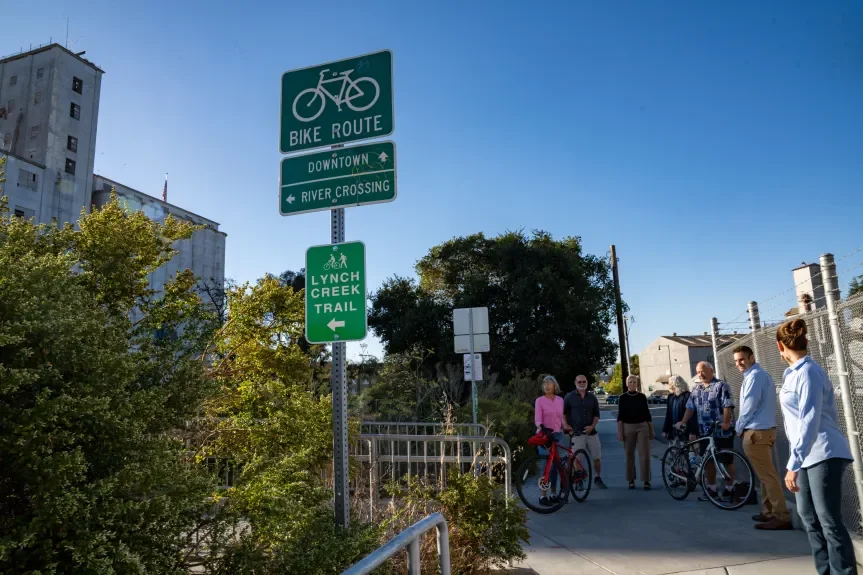 ARGUS-COURIER: PETALUMA WAYFINDING: NEW TRAIL SIGNS INSTALLED ALONG THE LYNCH CREEK TRAIL