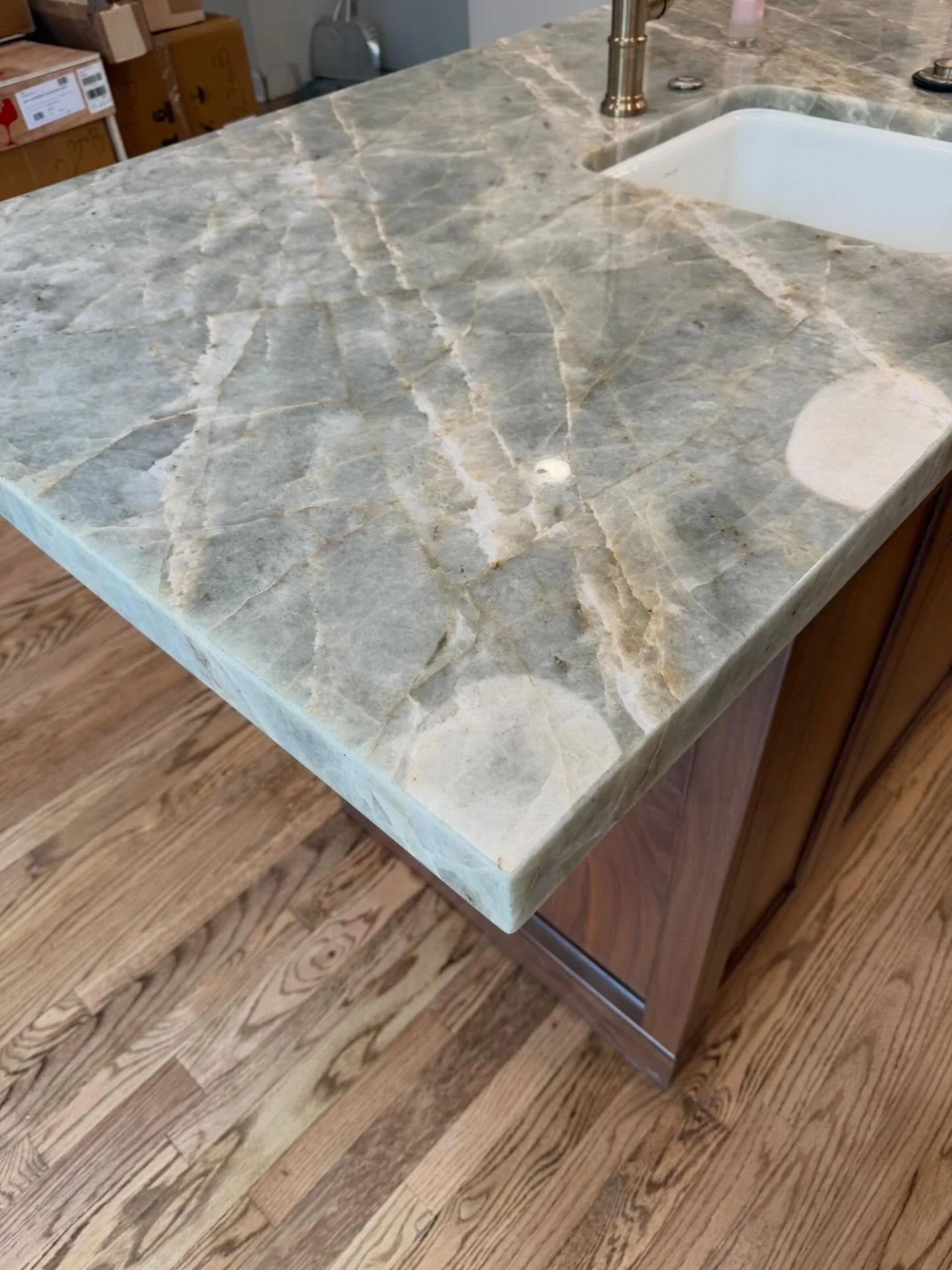 It has been approximately forever since I&rsquo;ve shared project updates on Instagram, despite being busier than ever! 

Real deal photos of some goooooood spaces coming soon(ish), but until then, see perhaps the most gorgeous countertop to ever exi