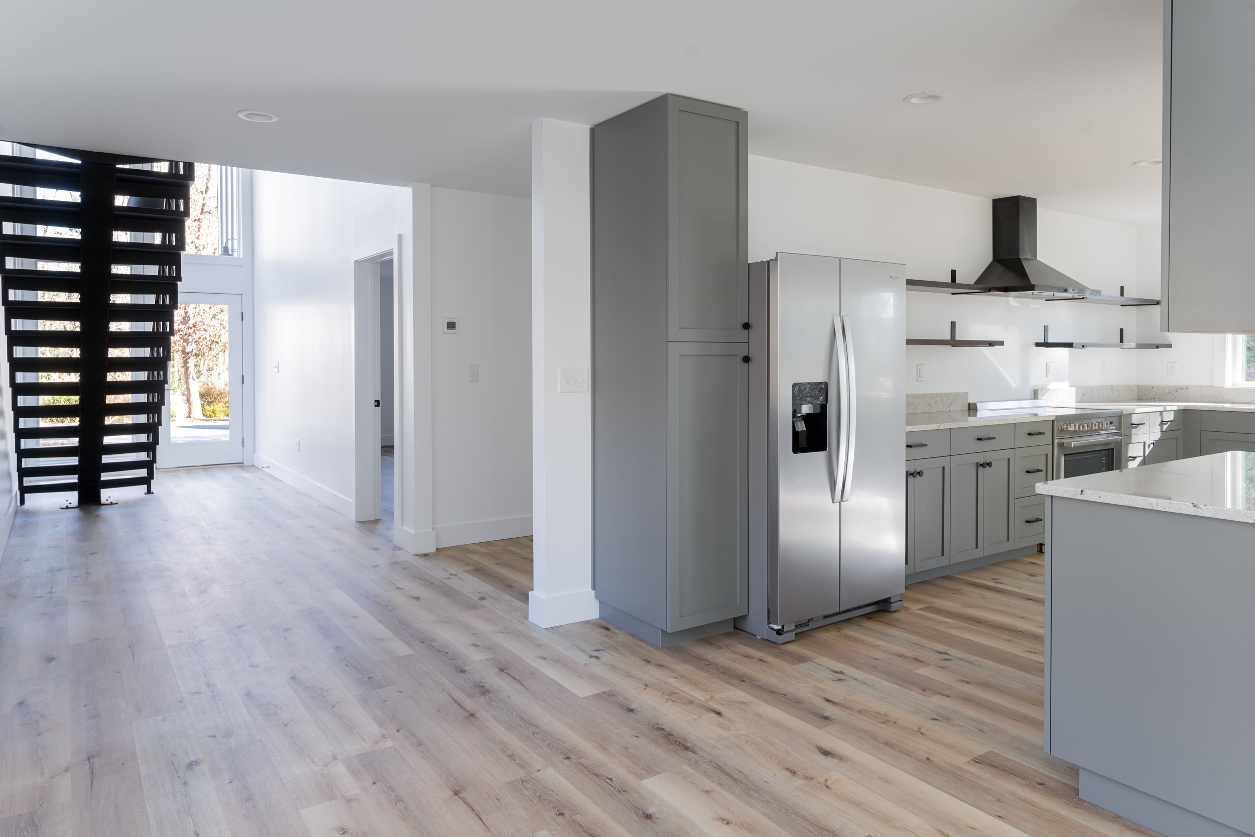 Asheville Interior Design - Modern Open Concept Floor Plan