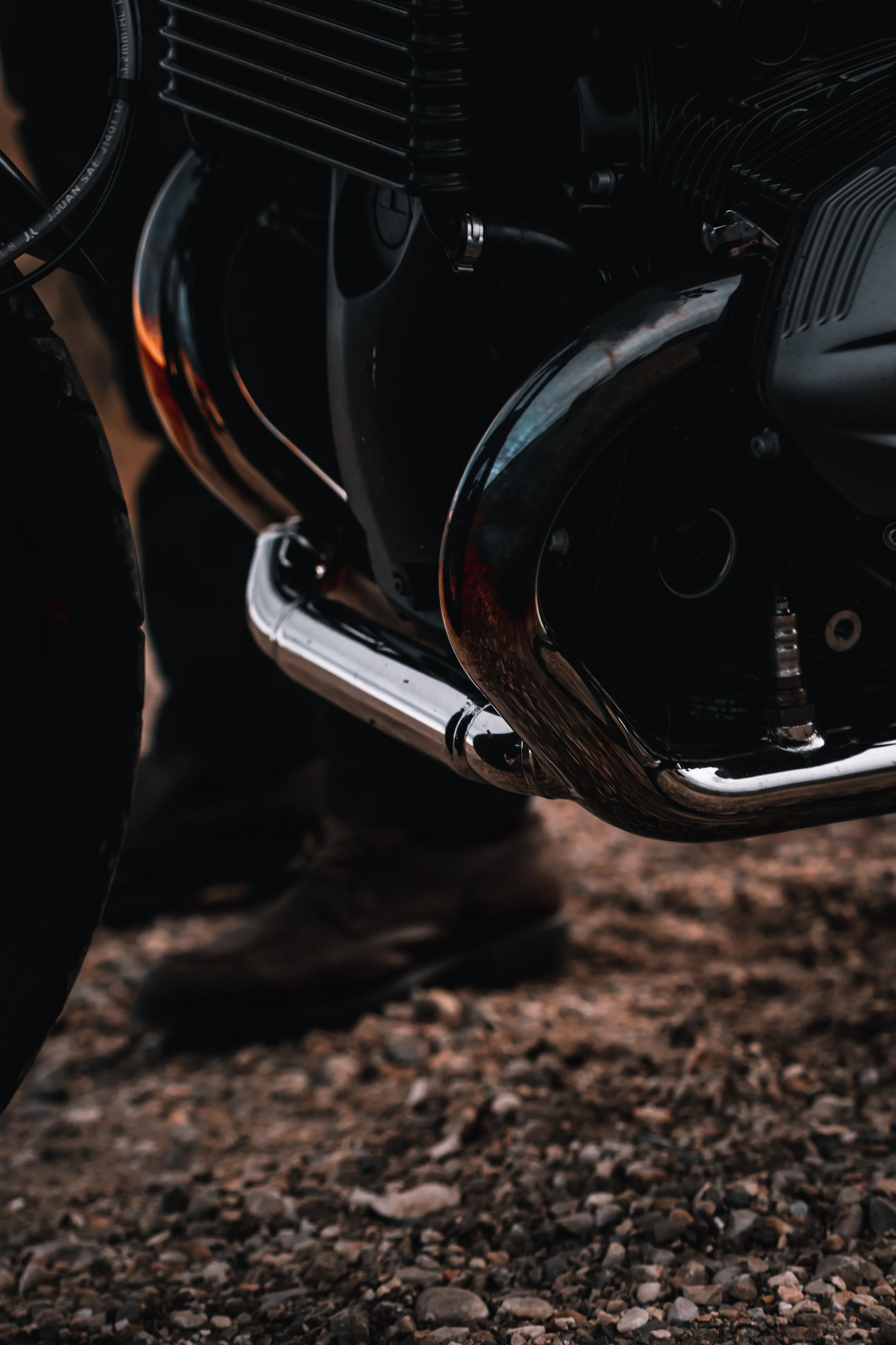 Motorcycle exhaust header