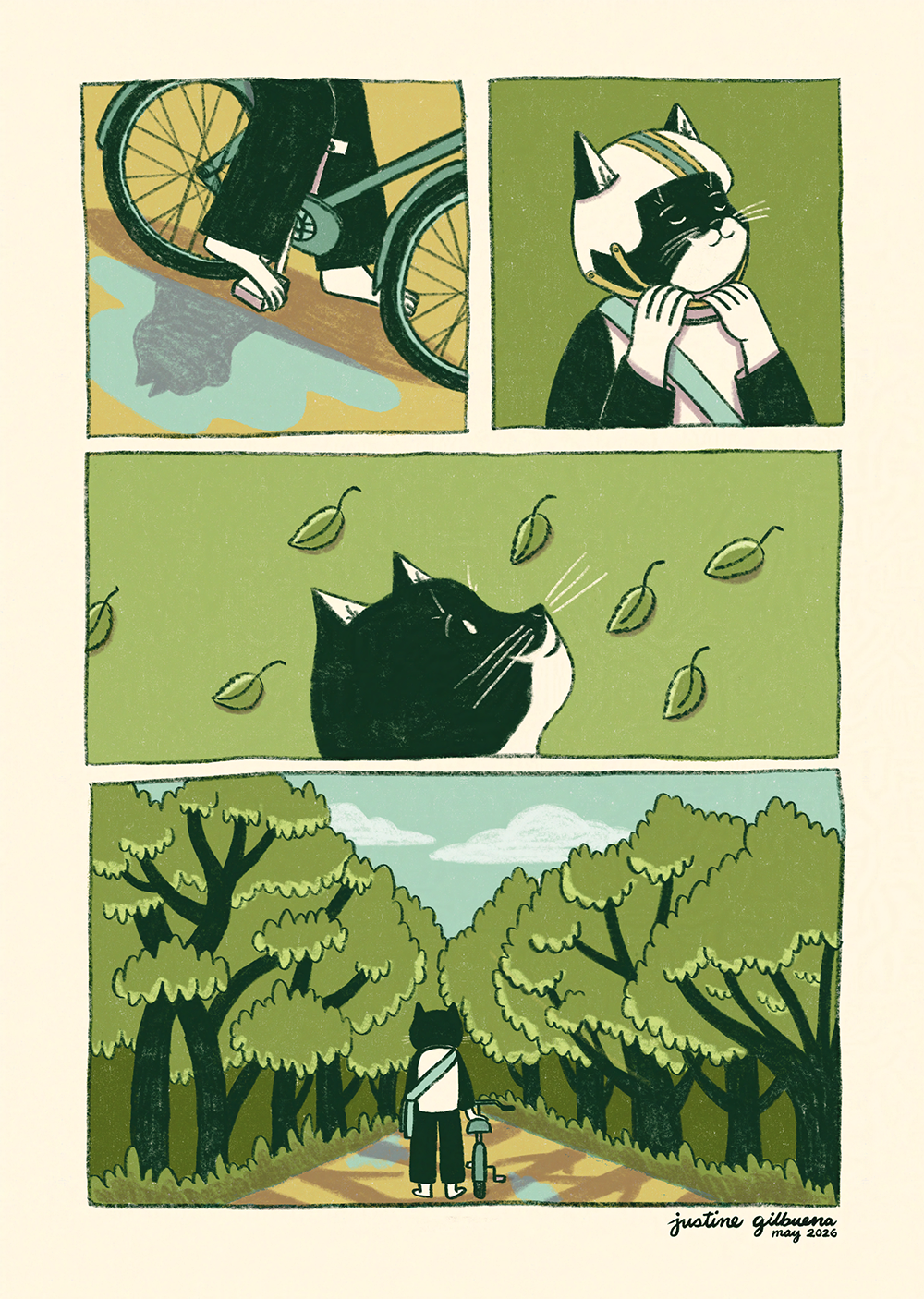 Spring Street Comic — Justine Gilbuena