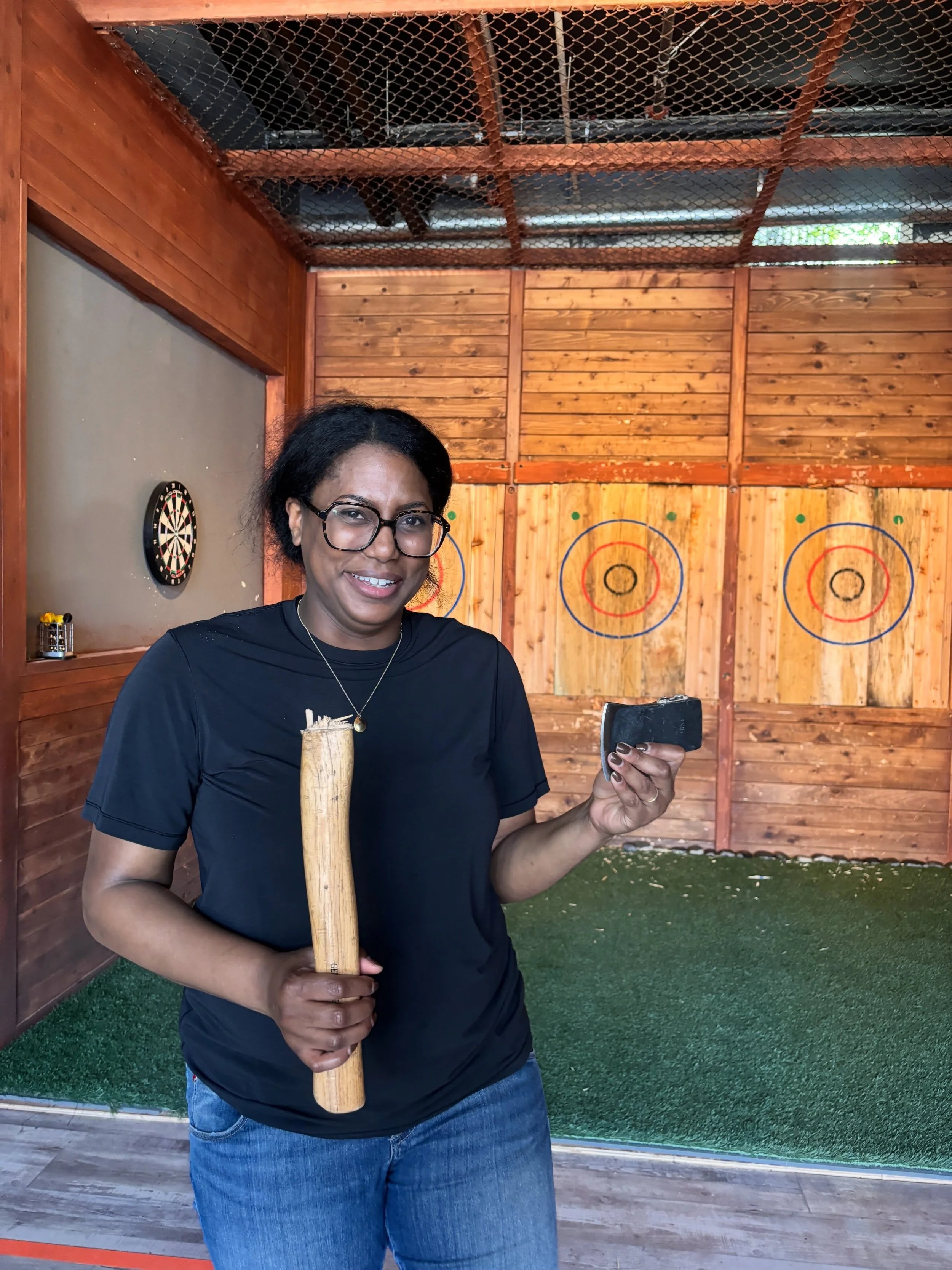 When the Axe says no 🪓 #pdaxe #axethrowing #thingstodoinportland #pnw #portland