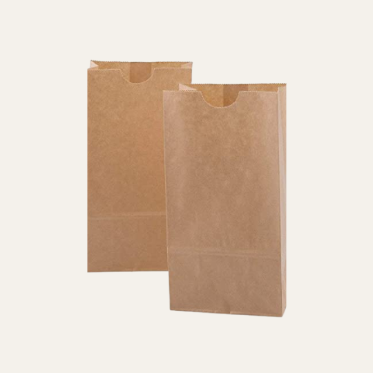 Paper Bags for DIY Calendar