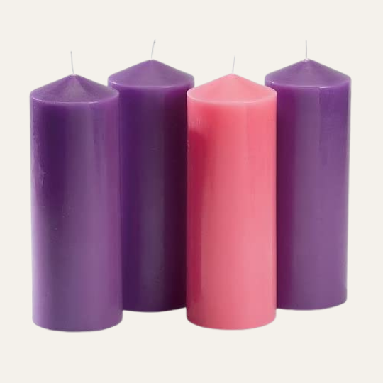 Advent Pillar Candle Set from Autom