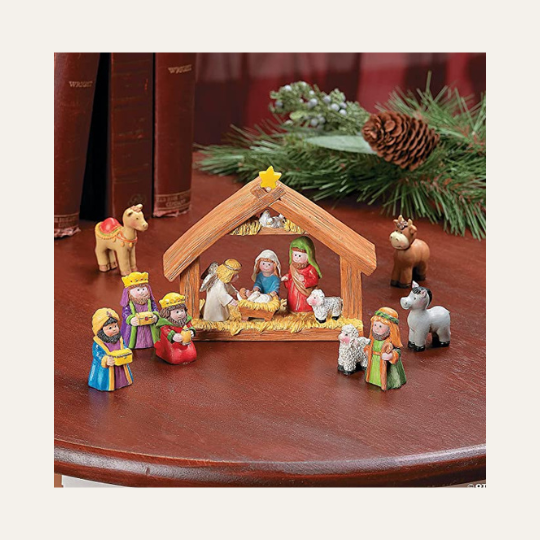 Mini Christmas Nativity Set from the Fun Express Store