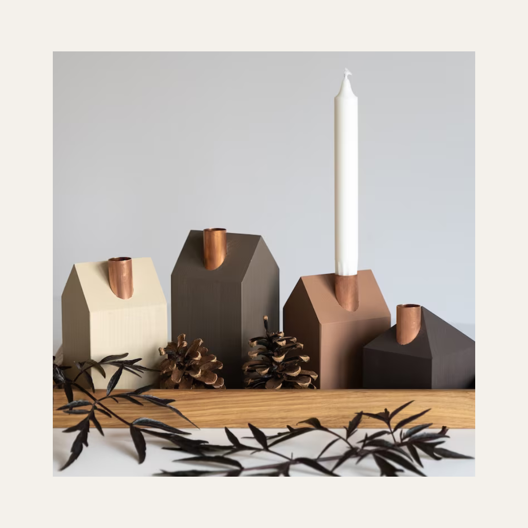 Modern Advent Wreath from IG Home Decor Store