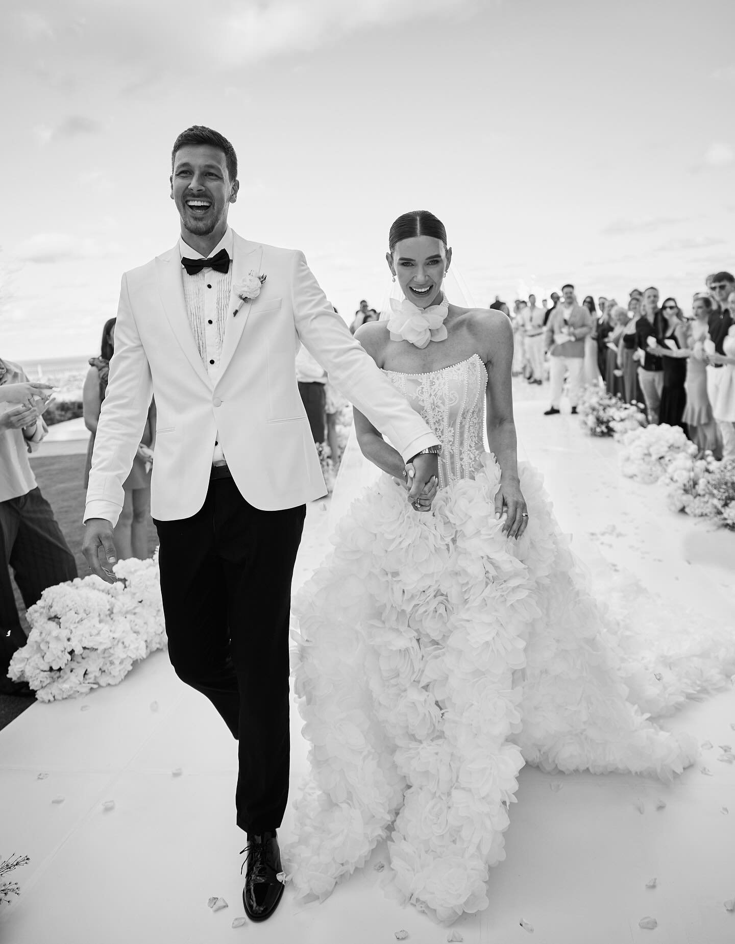 Congratulations to the beautiful @brittany_hockley and @bxn__s92 🏹🤍

As featured on @marieclaireau 

Team
Wedding Planner | @easyweddings 
Styling/ Florals | @global_weddings 
Venue | @pandawa_cliff_estate_bali @elitehavens 
Dress| @steven_khalil 
