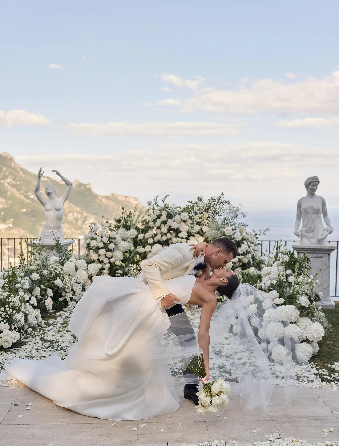 THE WEDDING DAY 🤍

Exchanging heartfelt vows surrounded by incredible florals and the most dreamy amalfi coast backdrop, Brie and Dylan&rsquo;s day will be one we remember for ever. These beautiful people, this stunning location, the crew, the best 