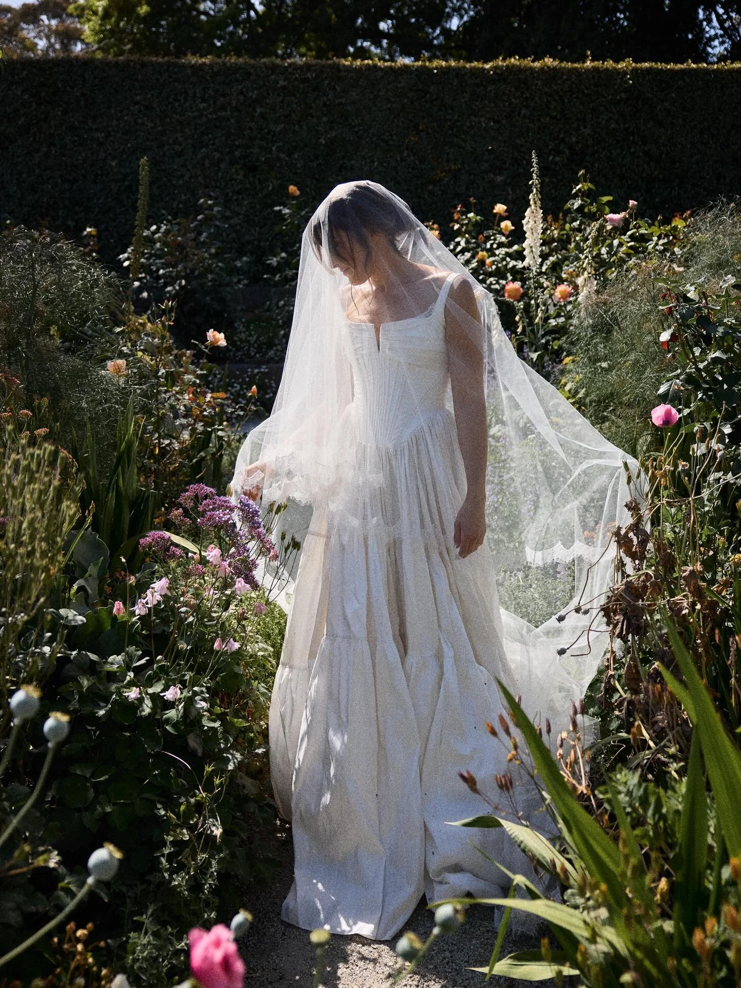 Renee&rsquo;s angelic voice floating through manicured gardens. Early summer sunlight streaming through veils. Soft cool grass beneath the feet. And the sweet scent of roses. I don&rsquo;t think I could ever get tired of this job. Selecting beautiful