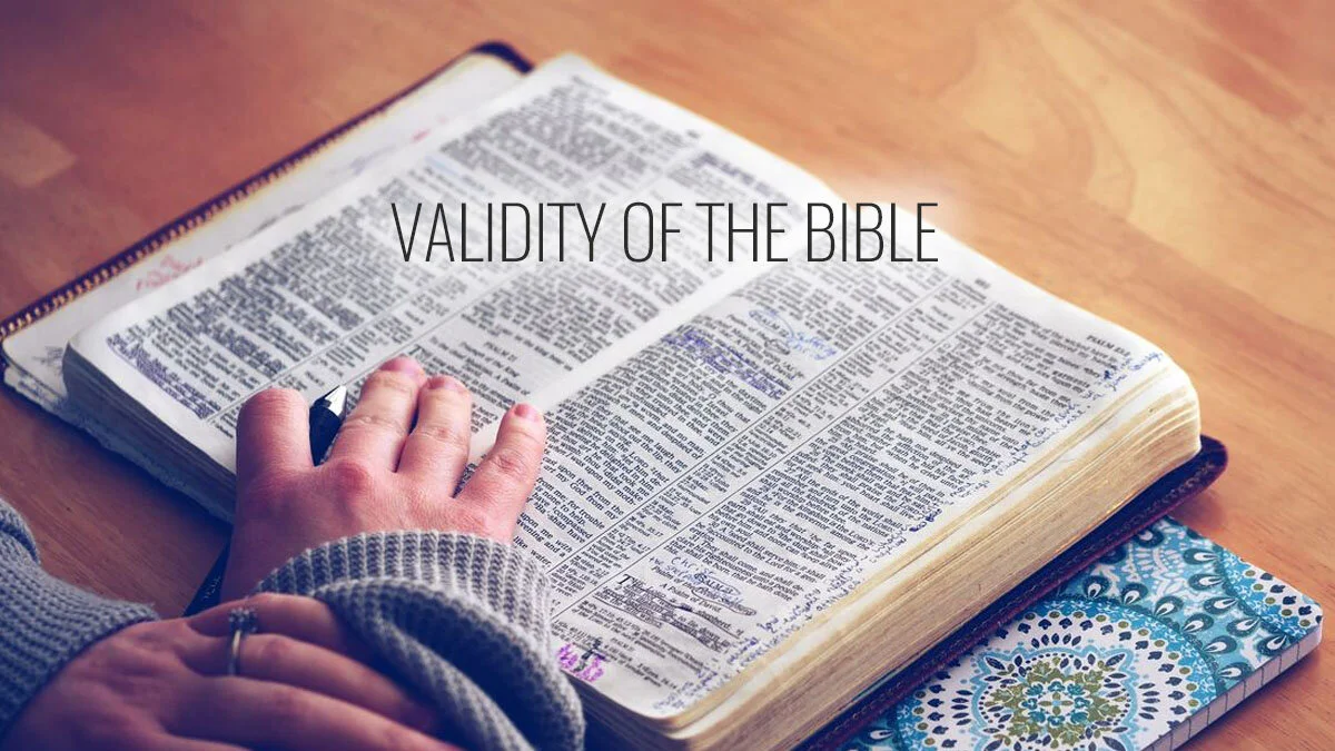 Validity of the Bible