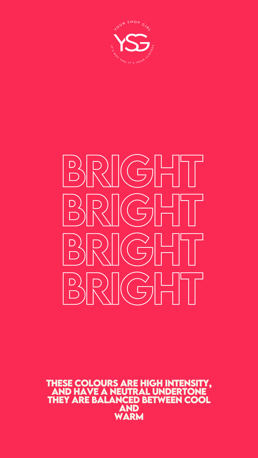 Bright Palette Colour Guide