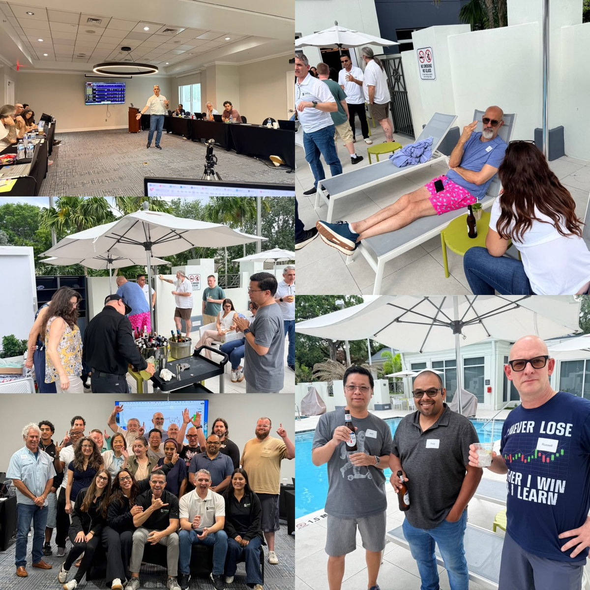 Simple Stocks futures in-person event group and classroom photos