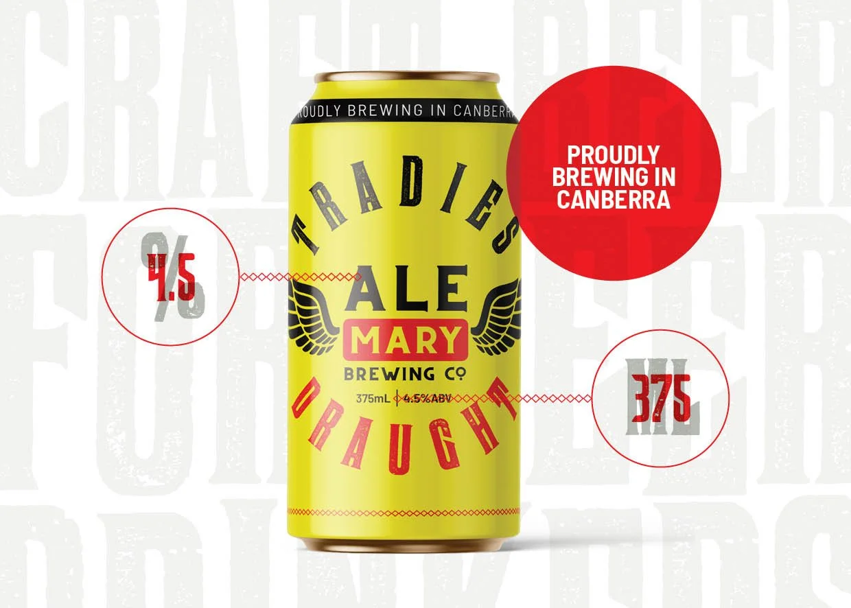 Tradie Draught — Ale Mary Brewing Co