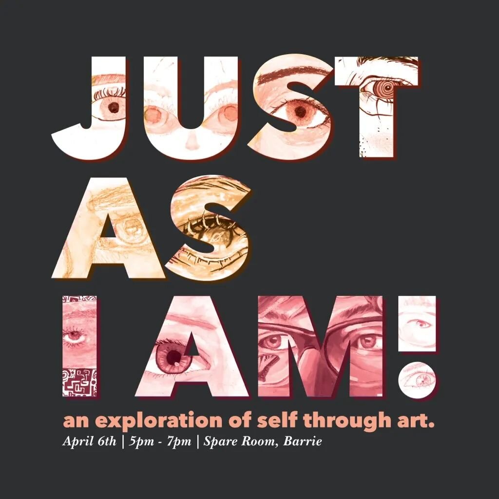 Thursday April 6th 5pm-7pm @spareroombarrie 

Join us this Thursday for a special event where we will be hosting the &lsquo;Just As I Am&rsquo; Exhibit put together by the INSPIRE! Time to Specialize! youth program participants @maclarenart

Led by l