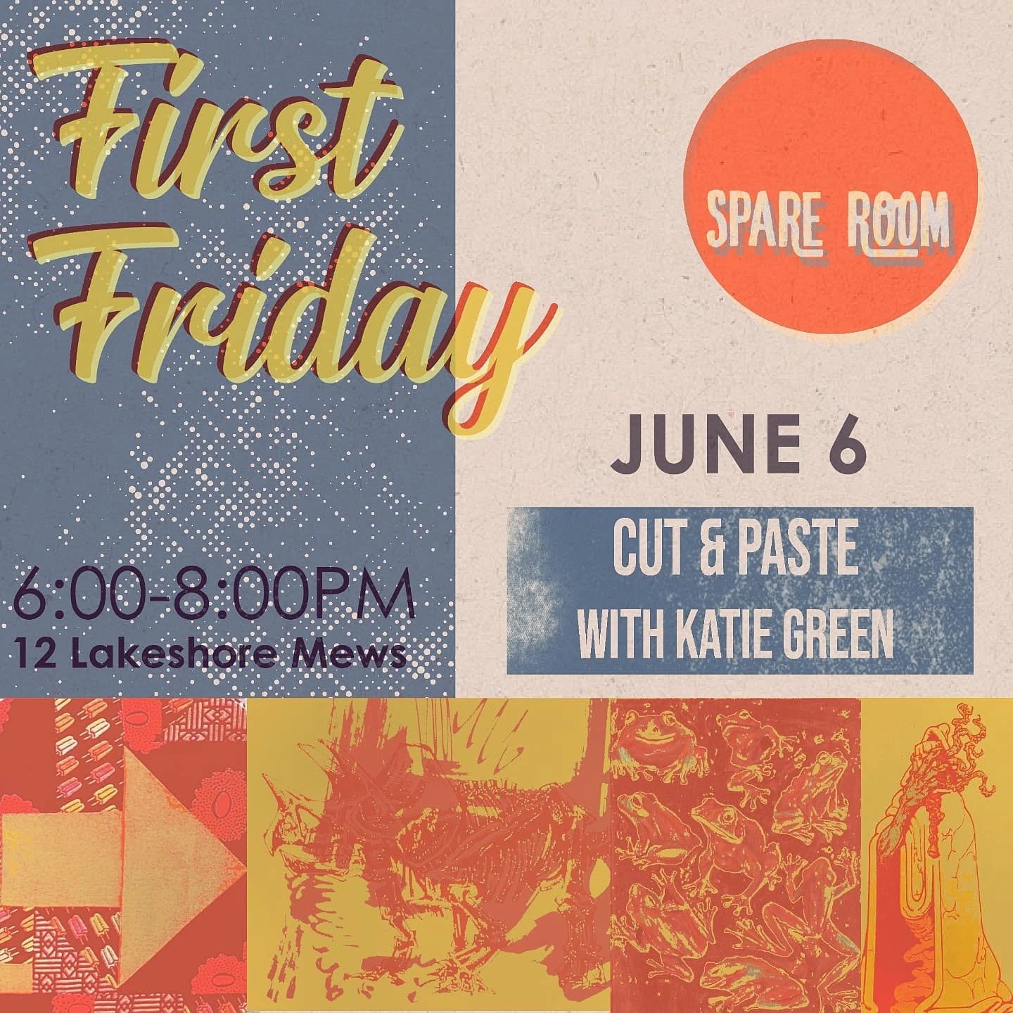 June 6, our next First Friday is right around the corner! Get ready for a special treat as our next workshop will be run by Katie Green, whose risograph based practice is currently on exhibit @maclarenart! 

Come learn her ways at 12 Lakeshore Mews (