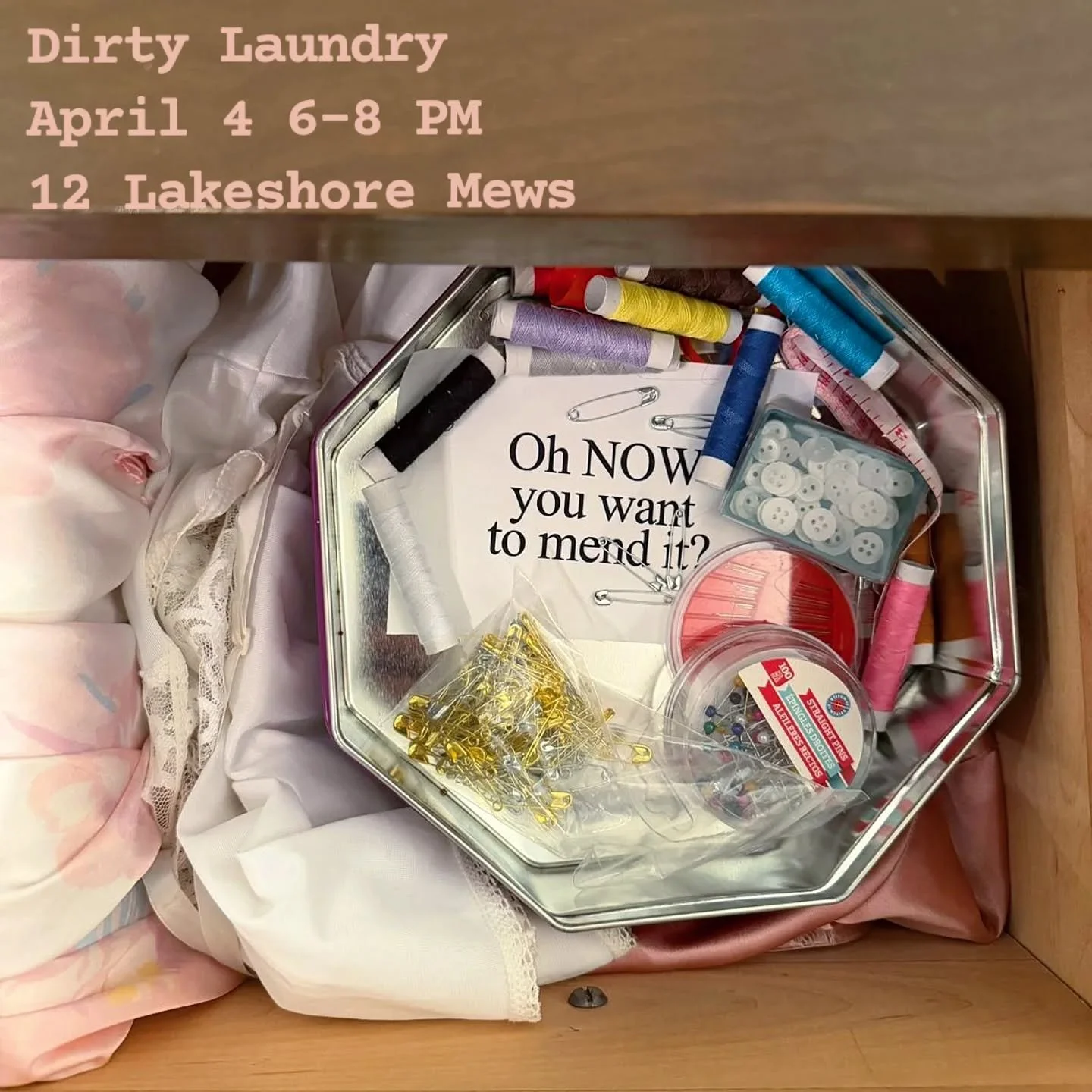 Check out some of these behind the scene detail shots for the exhibit Dirty Laundry by @victoriabutlerpoetry 
Join us for the opening reception on April 4th, from 6-8pm

@downtownbarrie @creativebarrie