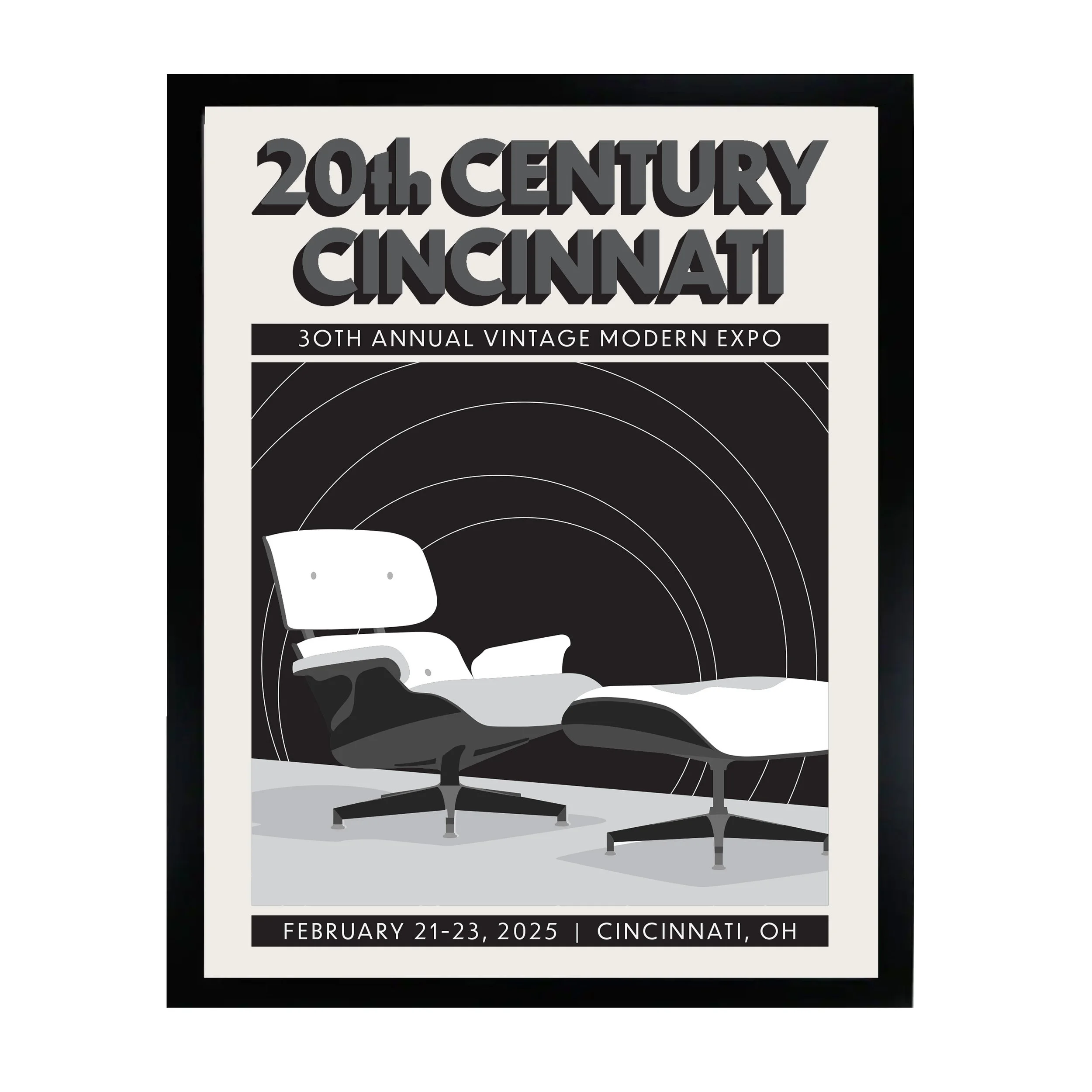 Framed 30th Anniversary Hand-Pulled Screenprint