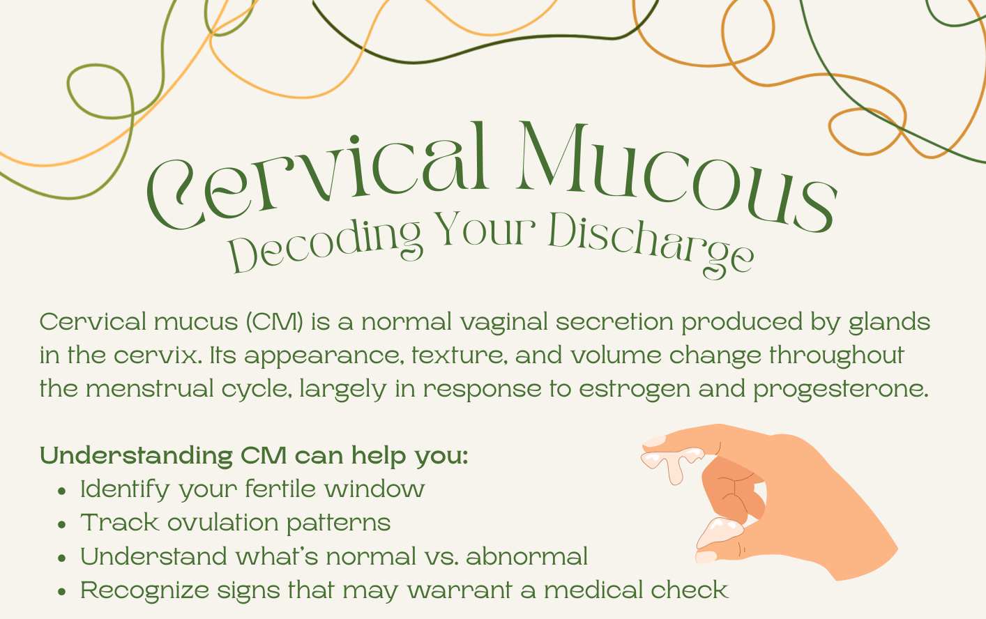 Cervical Mucous: Decoding Your Discharge