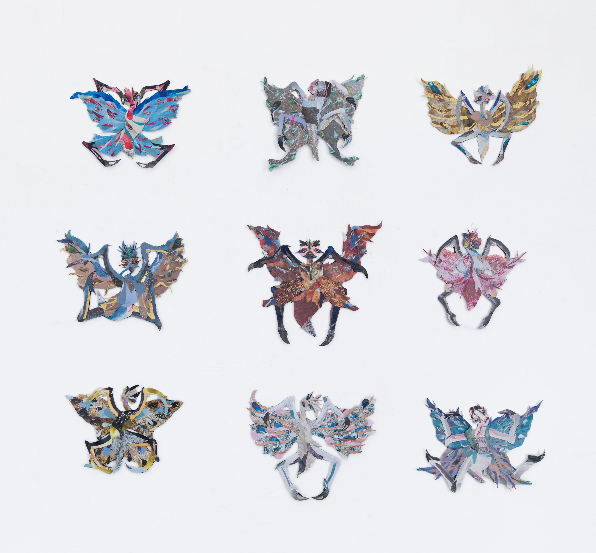 Christina Welzer
Body Count, 2025
Ink, acrylic, cut paper, foam
42.5 x 48 in