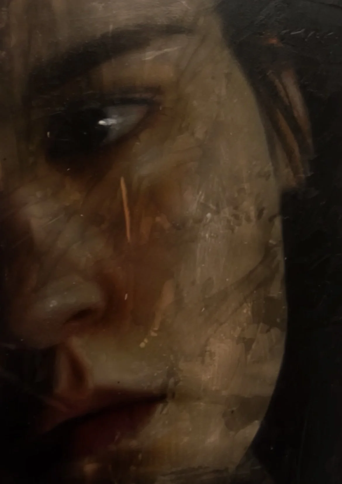 Self Portrait · 5 X 7 in · Oil on Panel · 2025