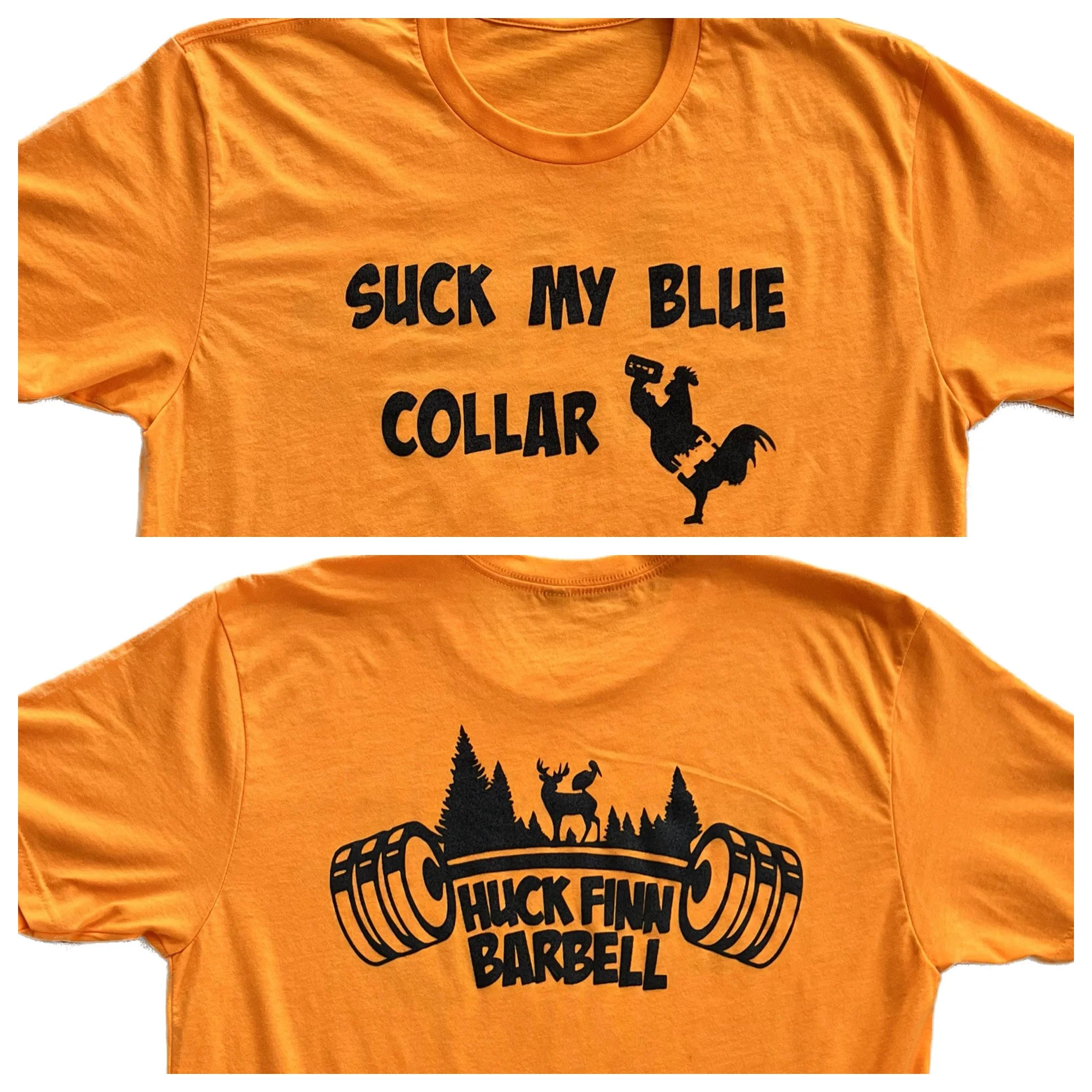 Blue Collar Shirt — Huck Finn Barbell