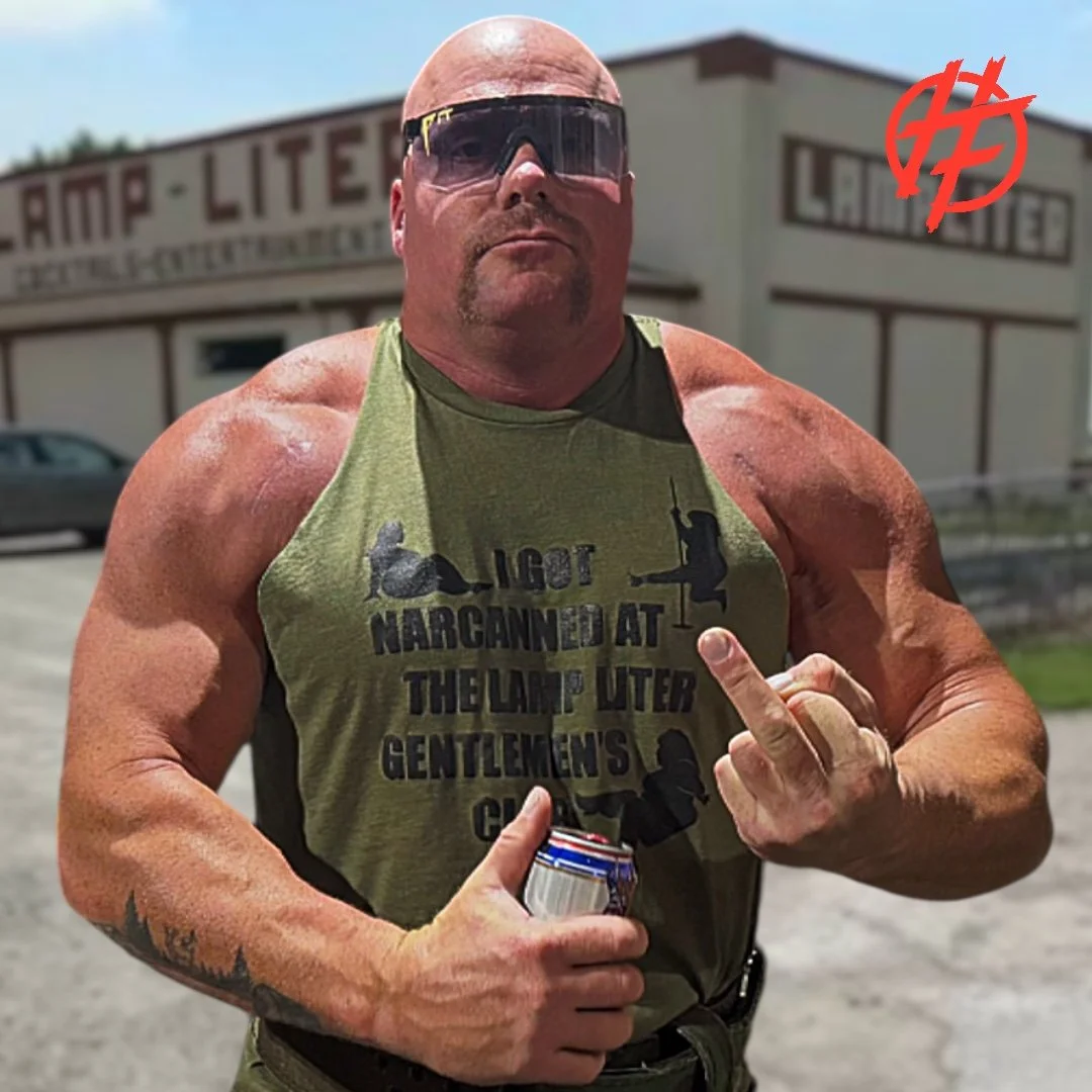 Lamp Liter Gentlemen's Club Shirt — Huck Finn Barbell