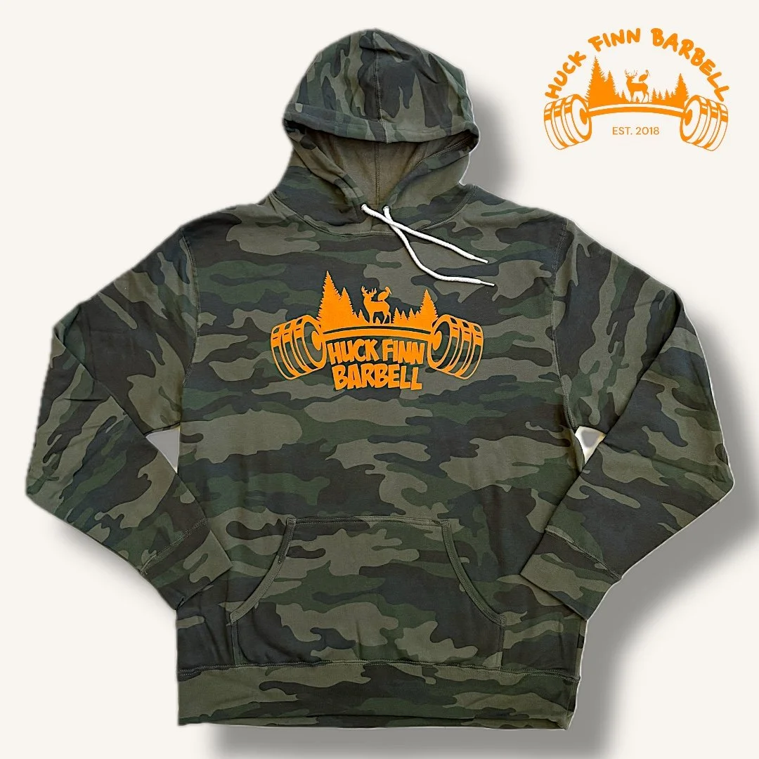 Lightweight Camo Logo Hooded Sweatshirt