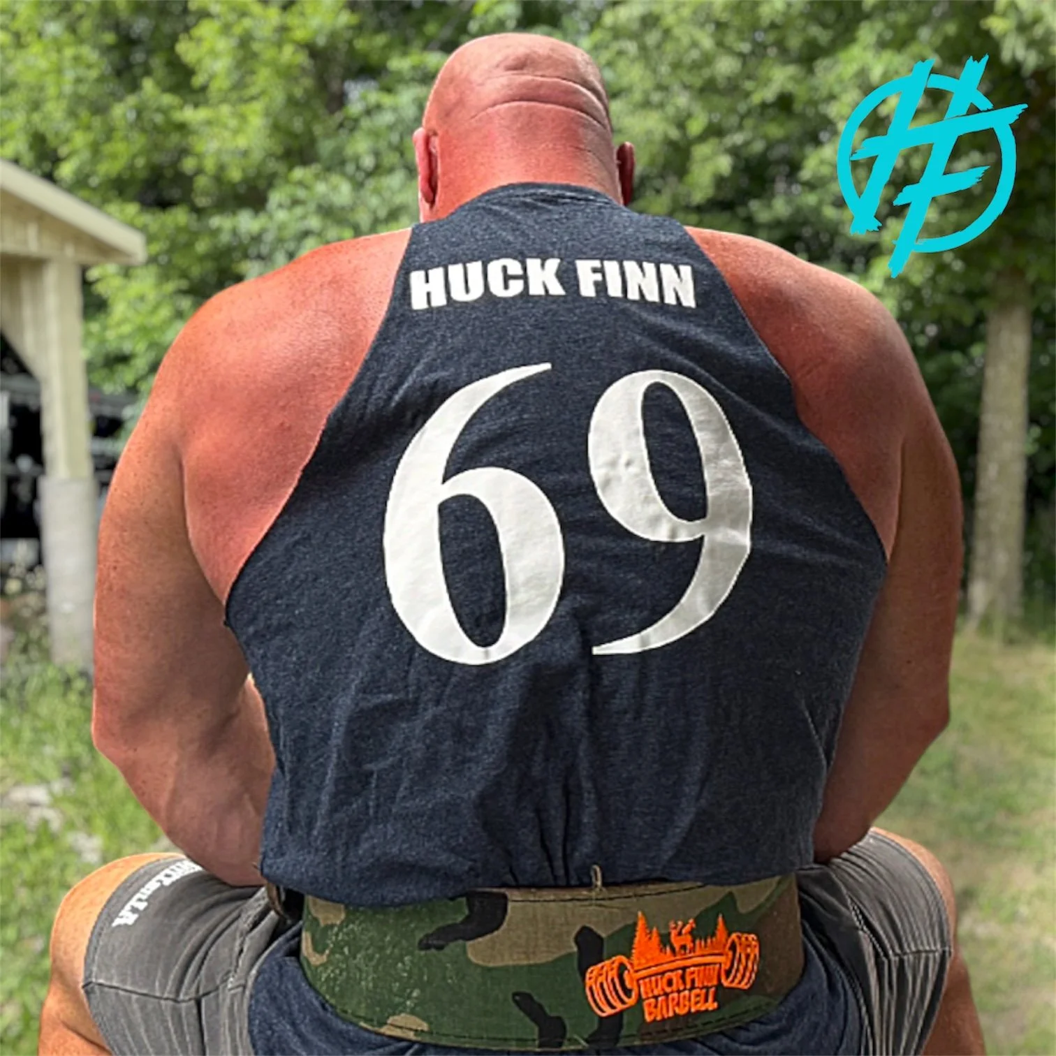 Customized Navy Power Drinking and Power Lifting Team Shirt