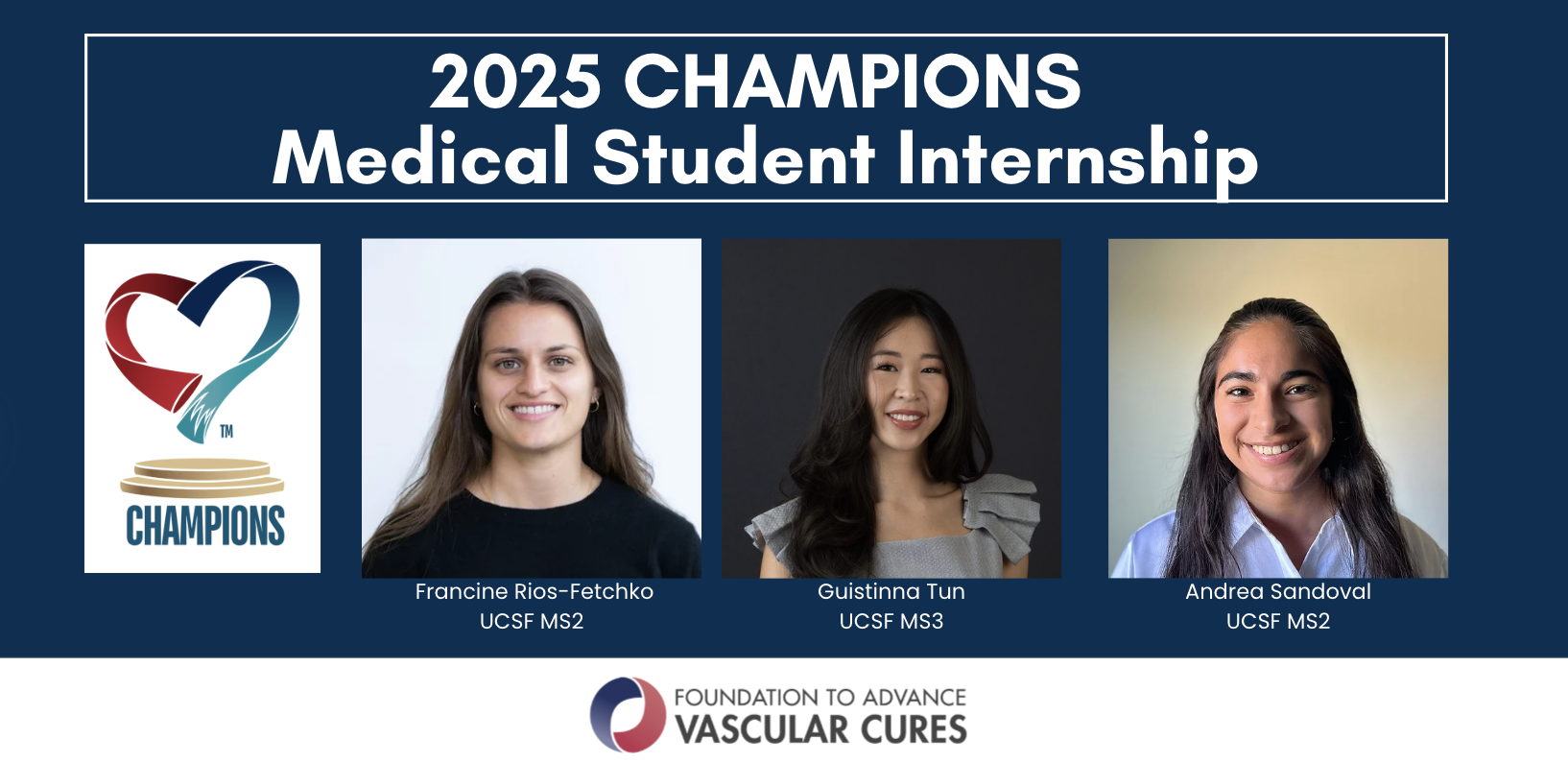 2025 CHAMPIONS Medical Student Internship