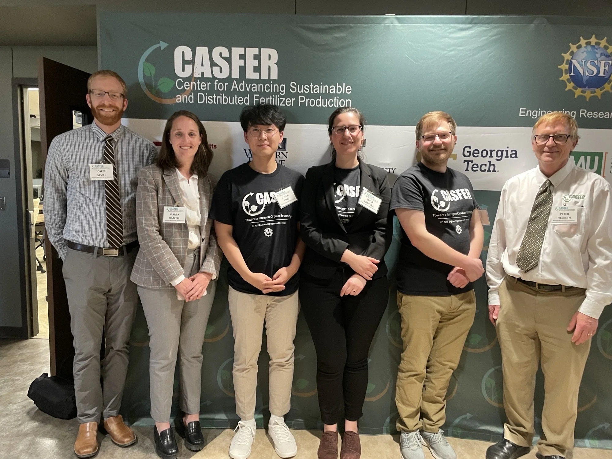 Team attends NSF site visit at Texas Tech