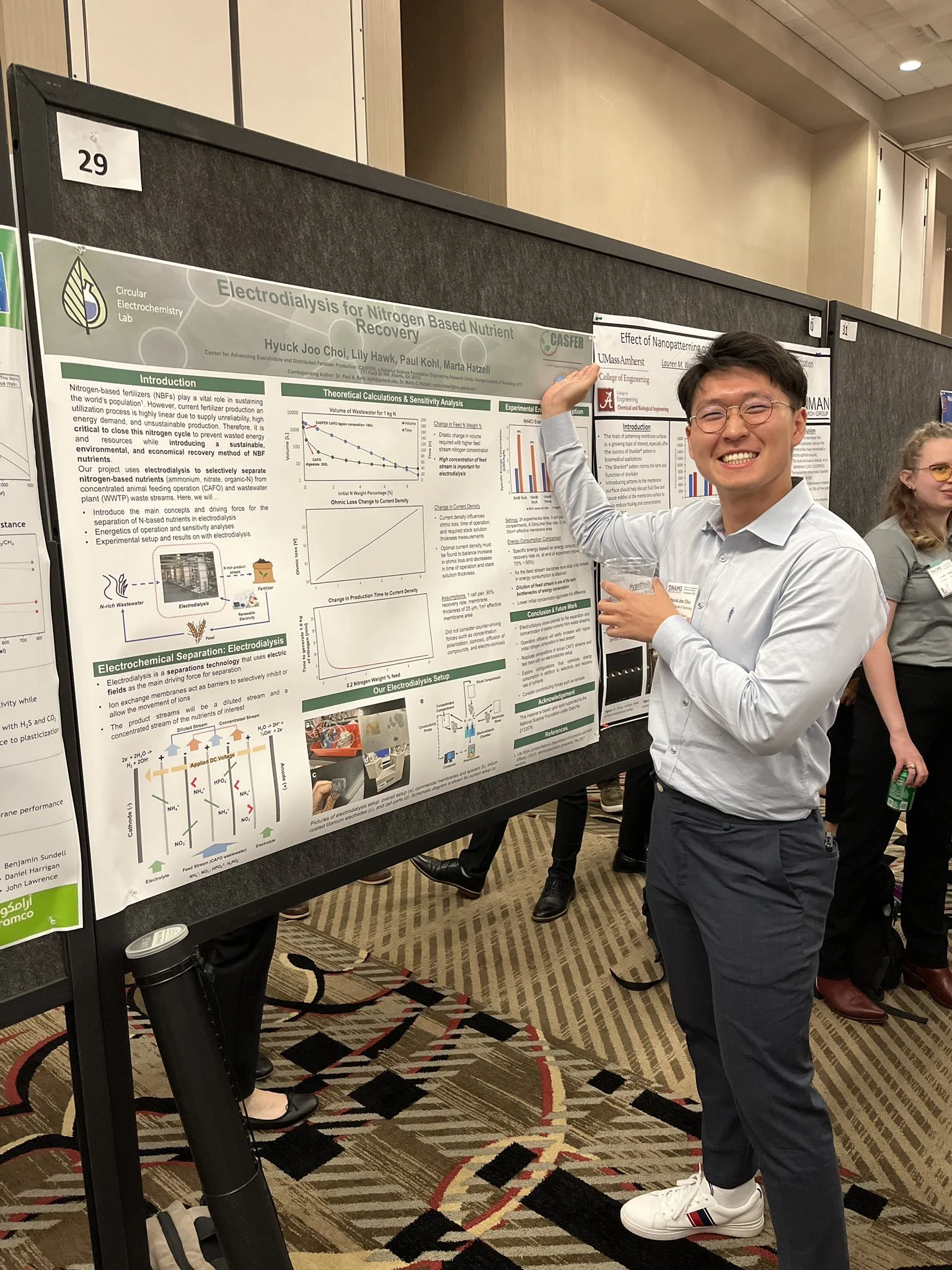 Hyuck Presents at the North American Membrane Meeting (NAMs)!