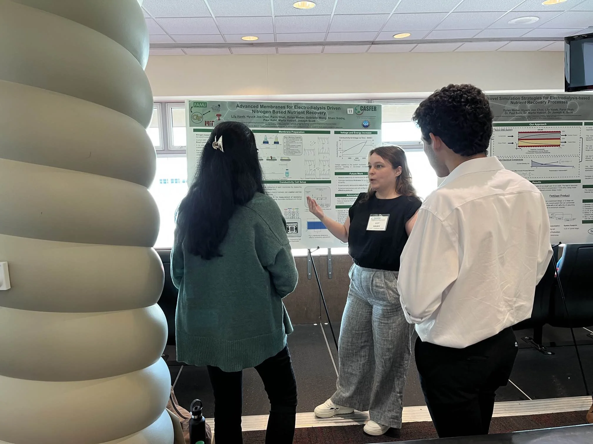 Lily and Sebastian Attend CASFER Year 1 Symposium in Lubbock Texas