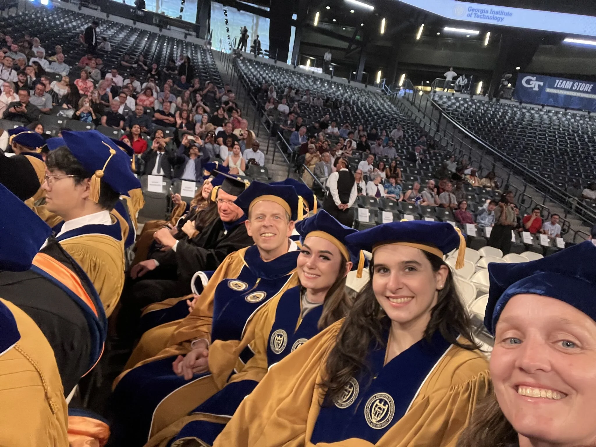 Congrats to Madeline, Erin, and Jimin on graduating with their PhD!