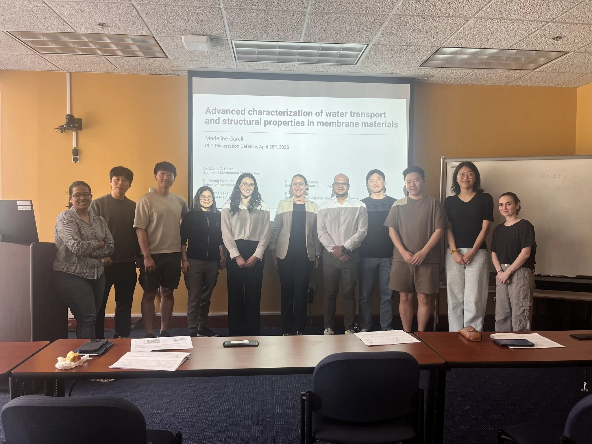 Congrats to Madeline on Defending her dissertation!